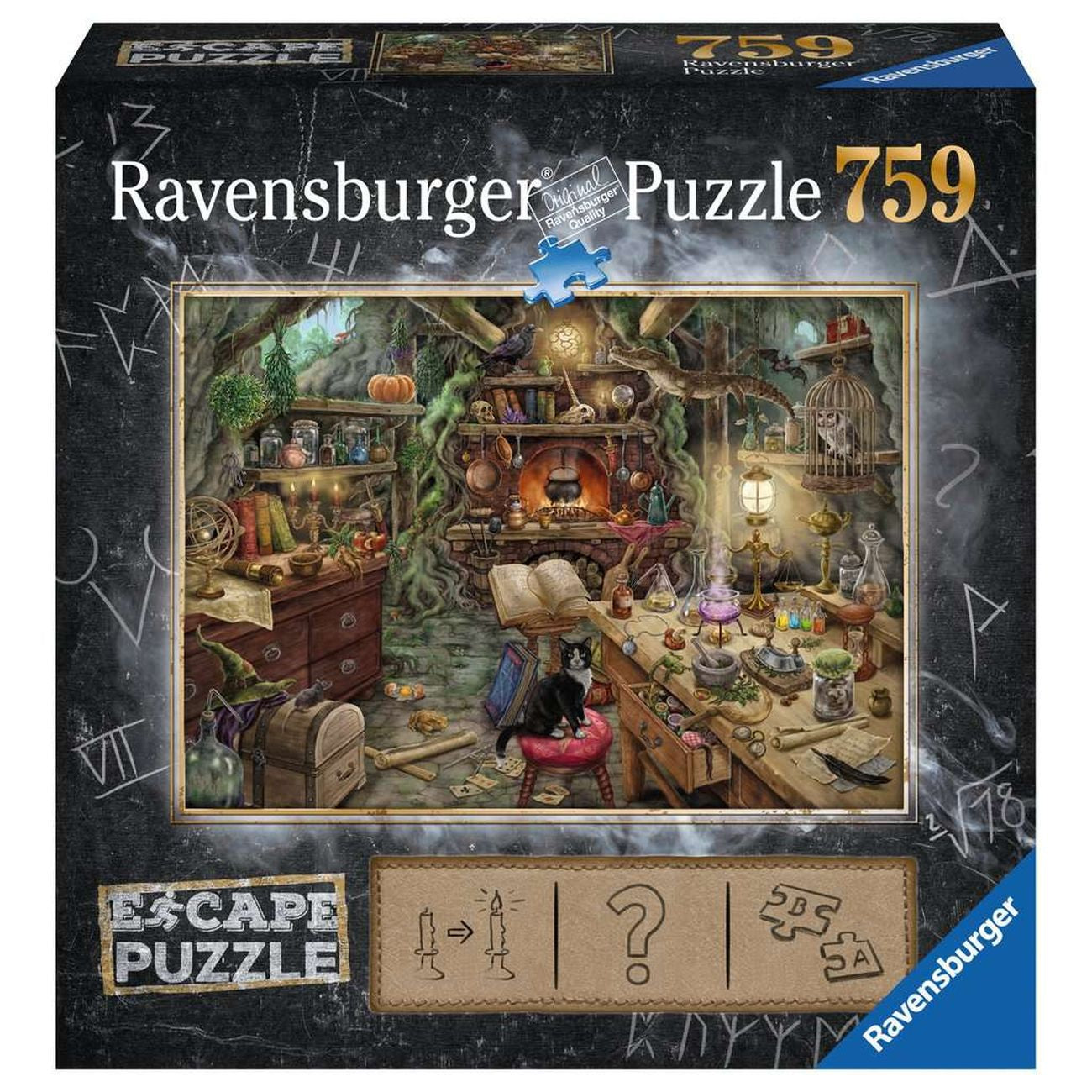 Ravensburger Escape 3 The Witches Kitchen 759 Piece - Toyworld Australia