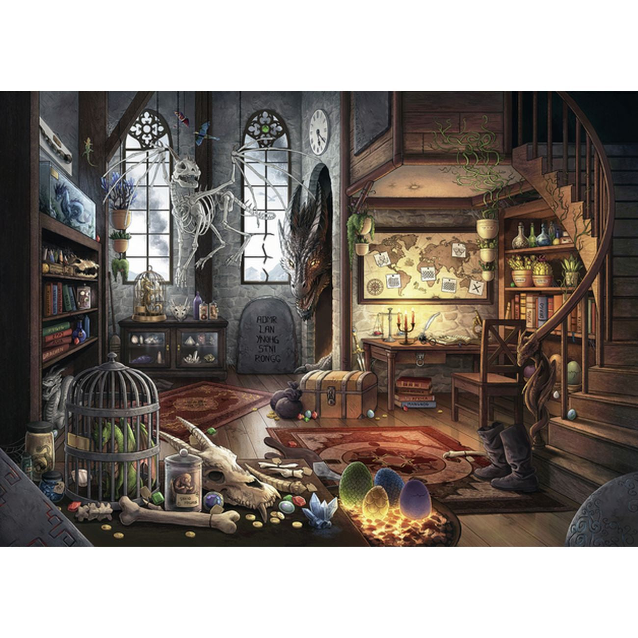Ravensburger Escape 5 Dragon Laboratory 759 Piece - Toyworld Australia