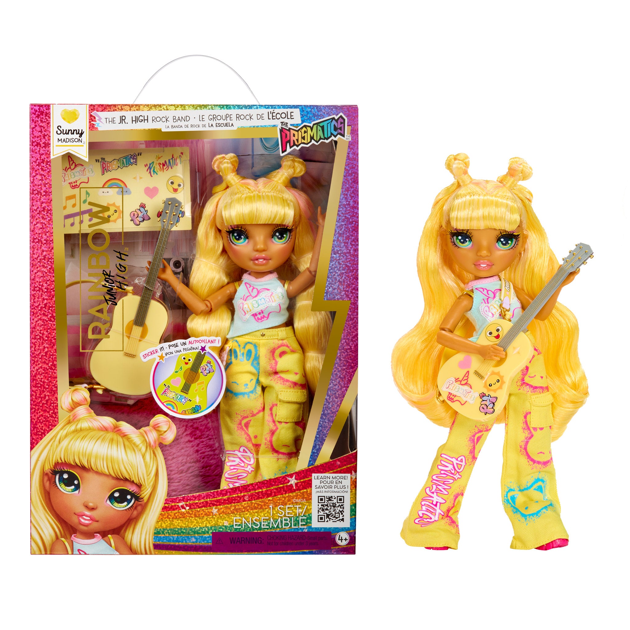 Rainbow High Junior Rockband Doll - Sunny