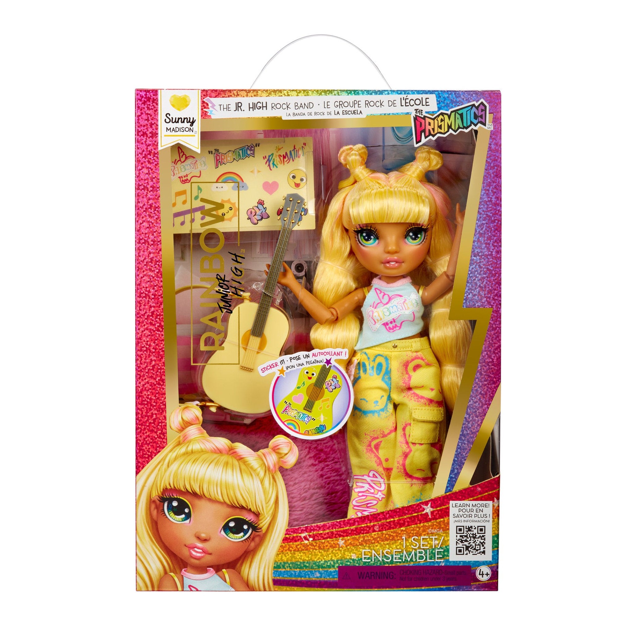 Rainbow High Junior Rockband Doll - Sunny