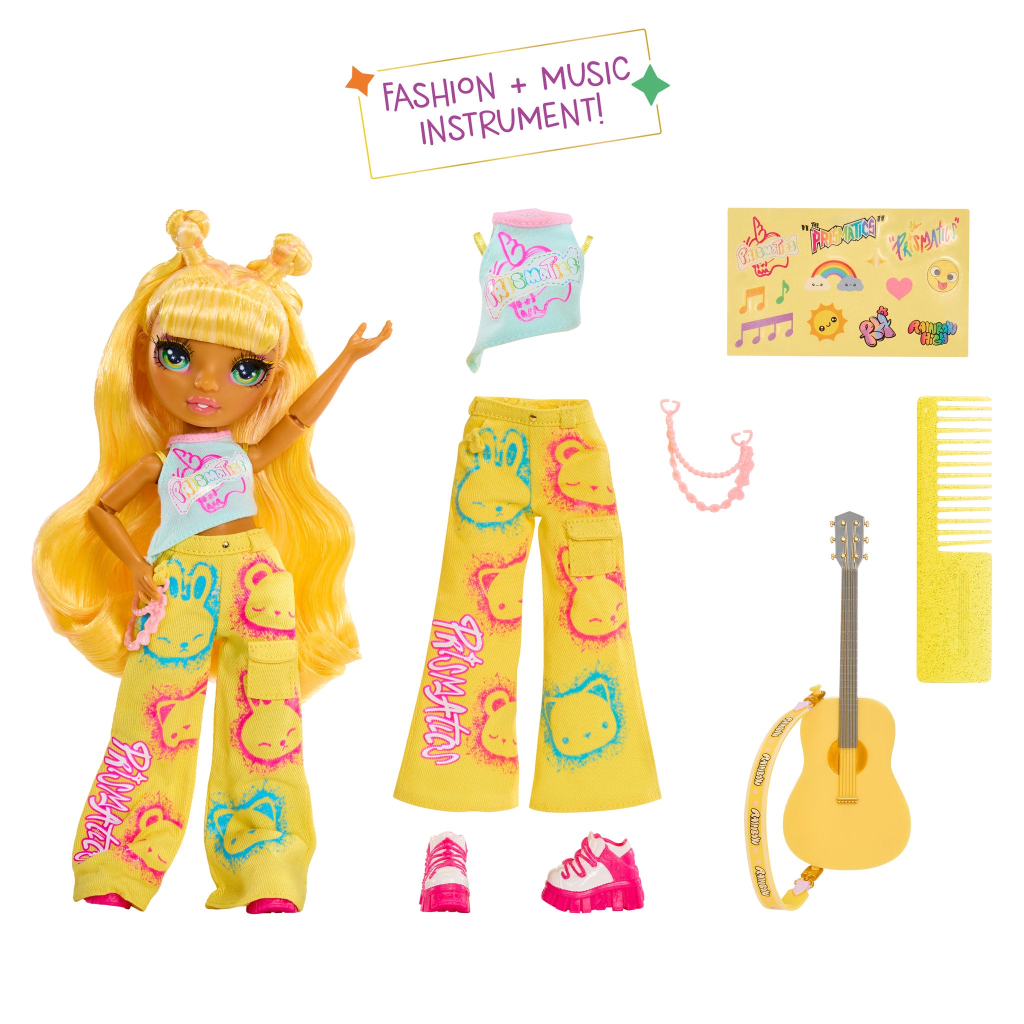 Rainbow High Junior Rockband Doll - Sunny