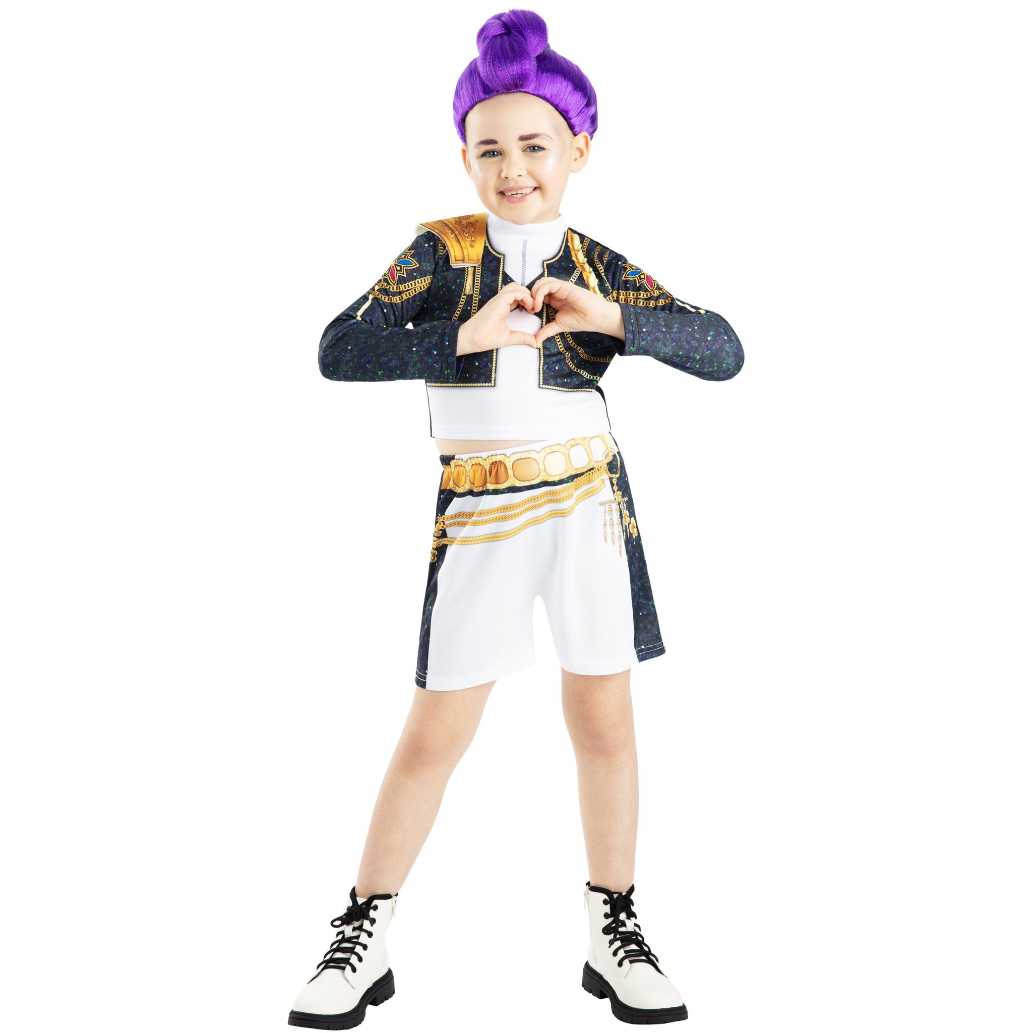 KPop Demon Hunters HUNTR/X Golden Costume Size 6 - Rumi