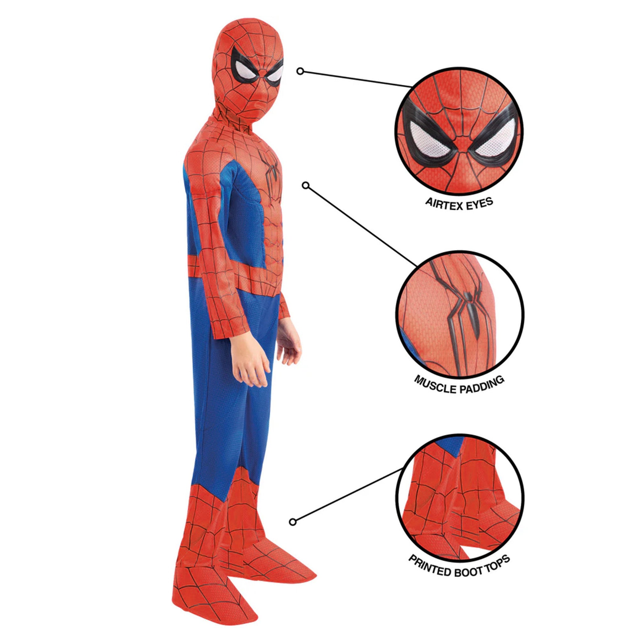Marvel Spider-Man Brand New Day Deluxe Costume - Size 3-5