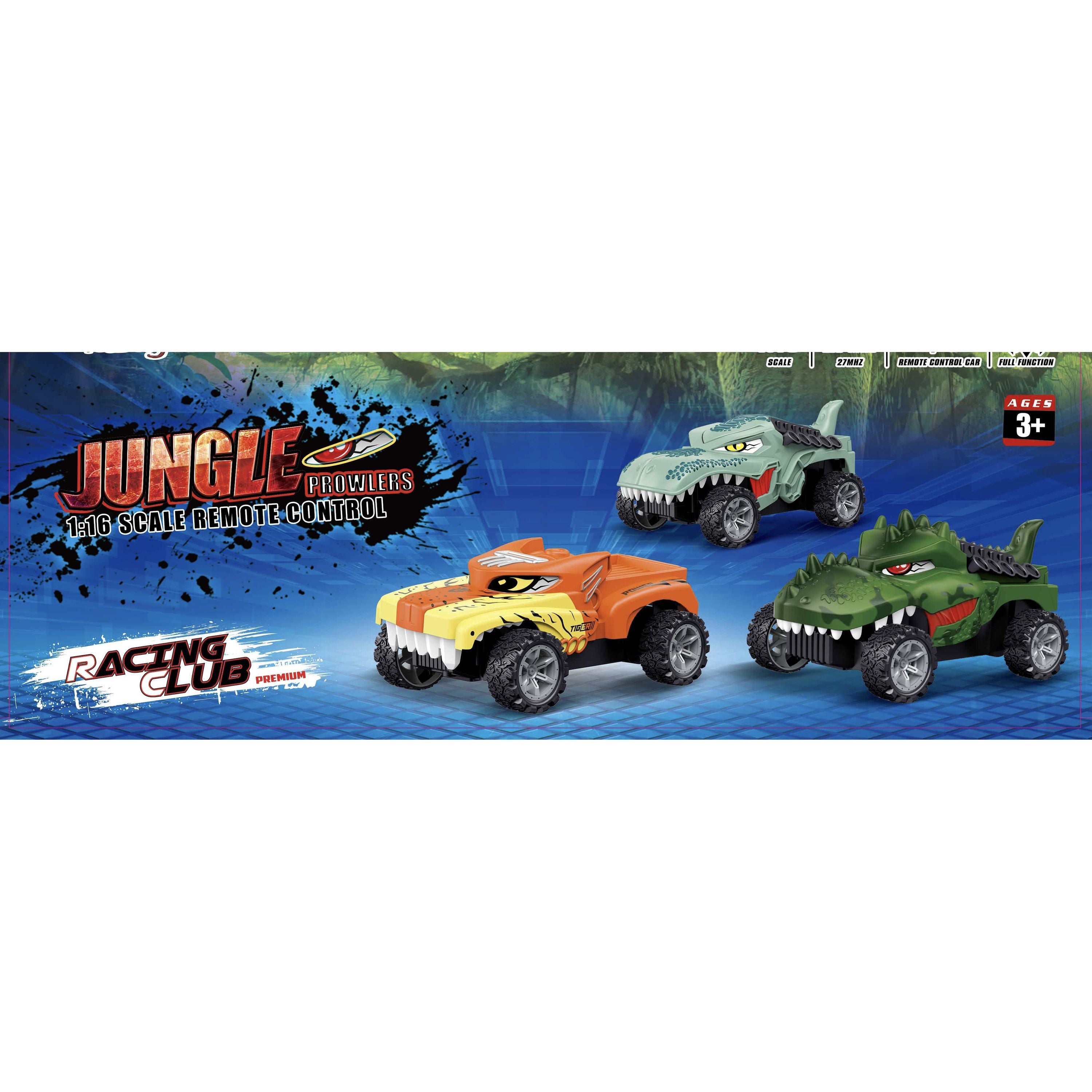Rusco Racing 1:16 Jungle Prowler Remote Control Vehicle Assorted Styles - Toyworld Australia