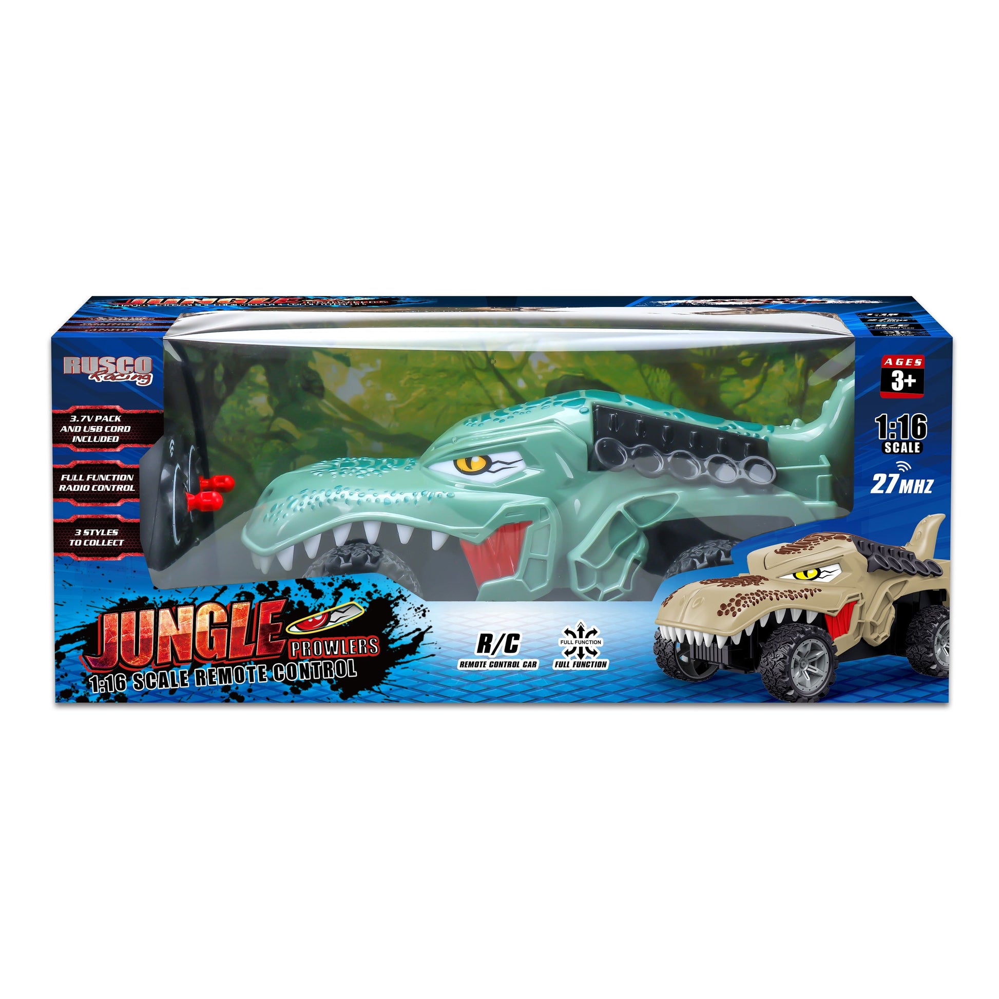 Rusco Racing 1:16 Jungle Prowler Remote Control Vehicle Assorted Styles - Toyworld Australia