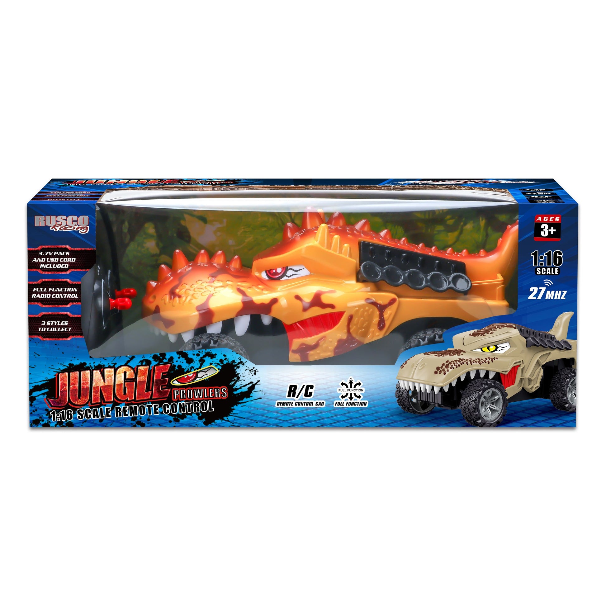 Rusco Racing 1:16 Jungle Prowler Remote Control Vehicle Assorted Styles - Toyworld Australia