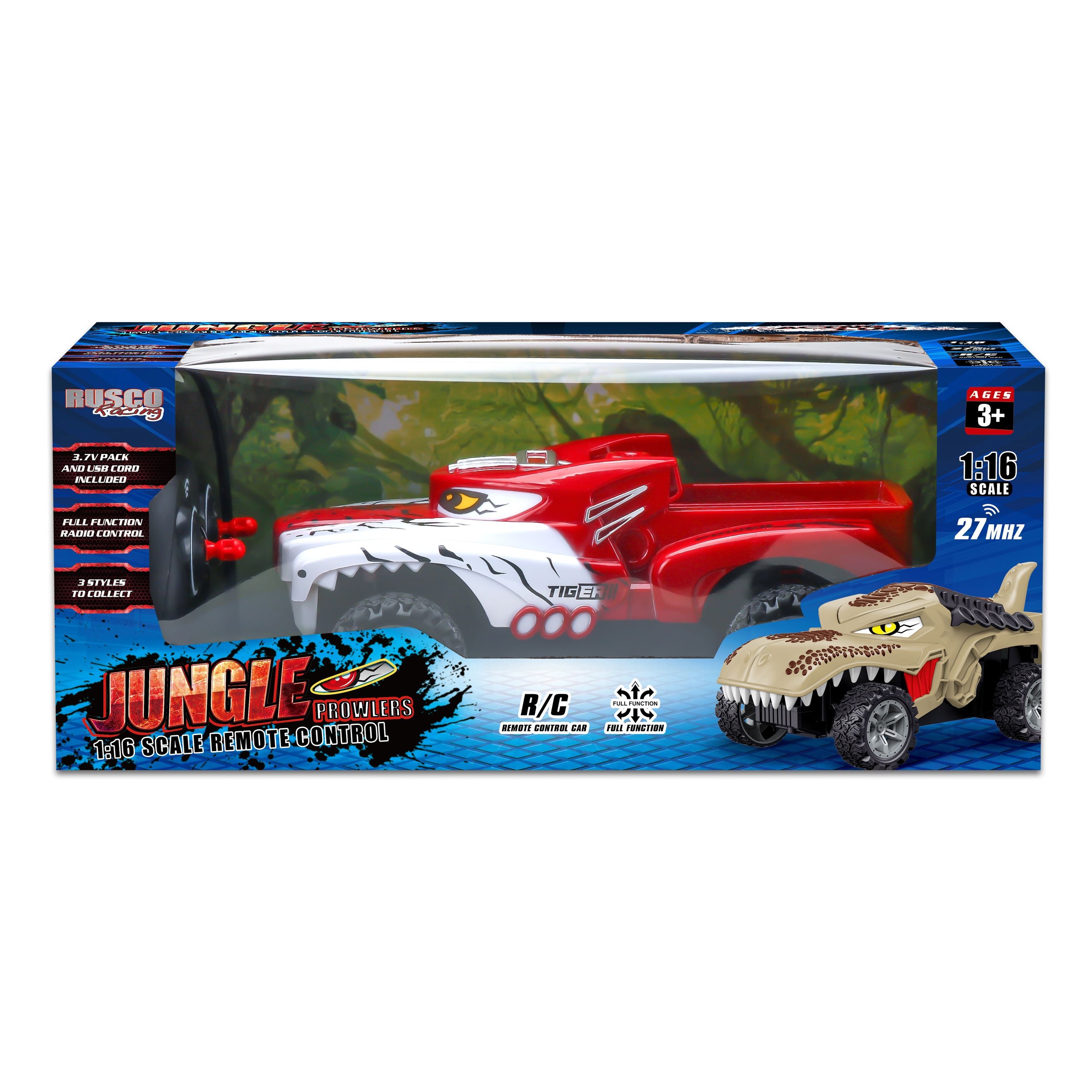 Rusco Racing 1:16 Jungle Prowler Remote Control Vehicle Assorted Styles - Toyworld Australia