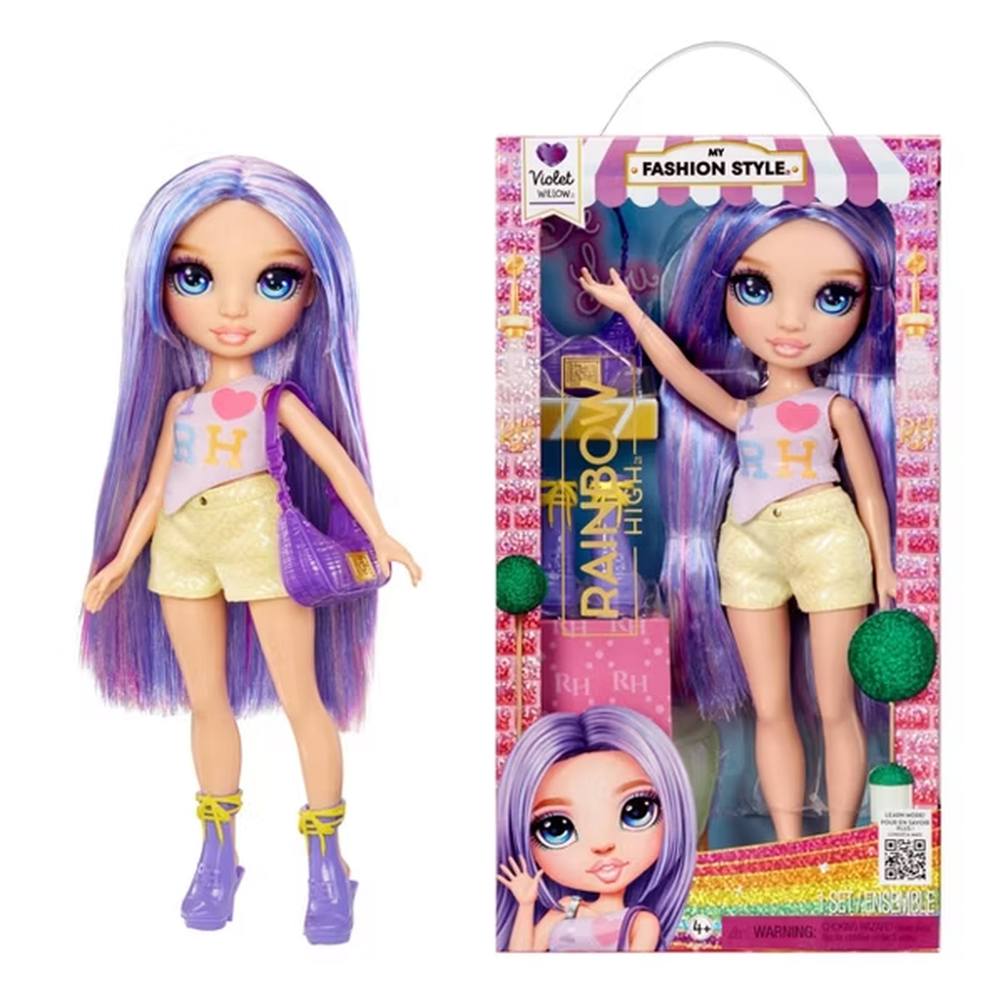 Rainbow High My Fashion Style Doll - Violet