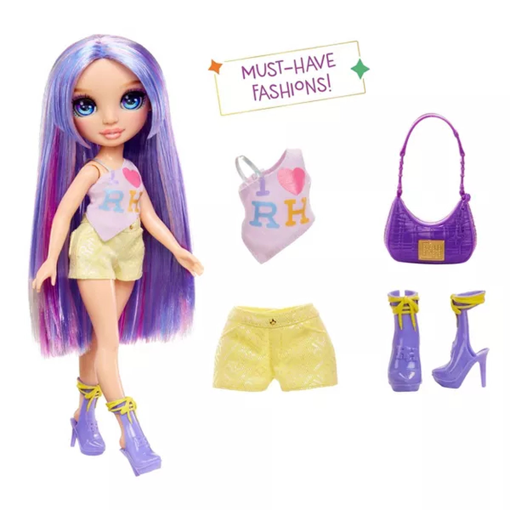 Rainbow High My Fashion Style Doll - Violet