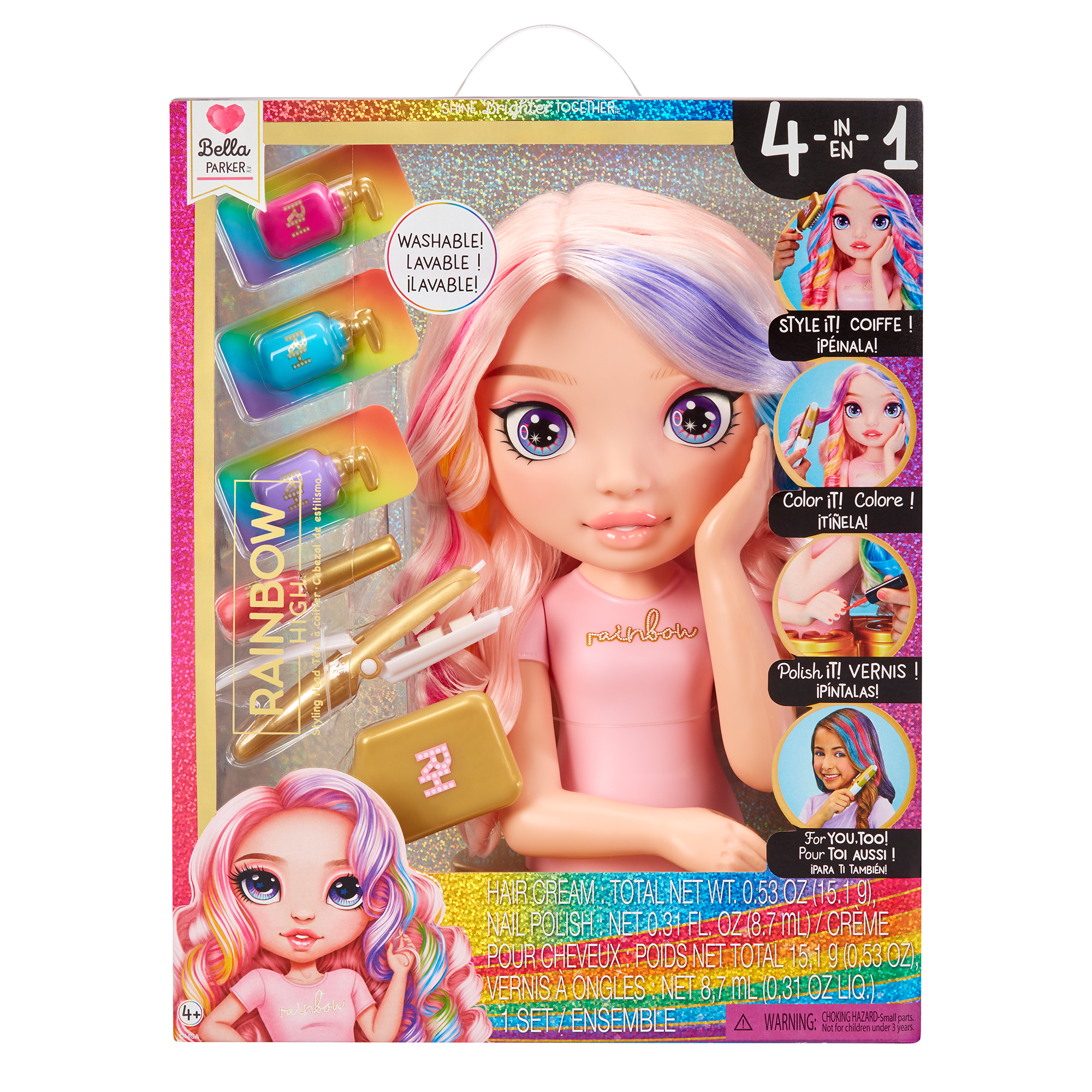 Rainbow High Styling Head 4-in-1 Playset - Bella Parker