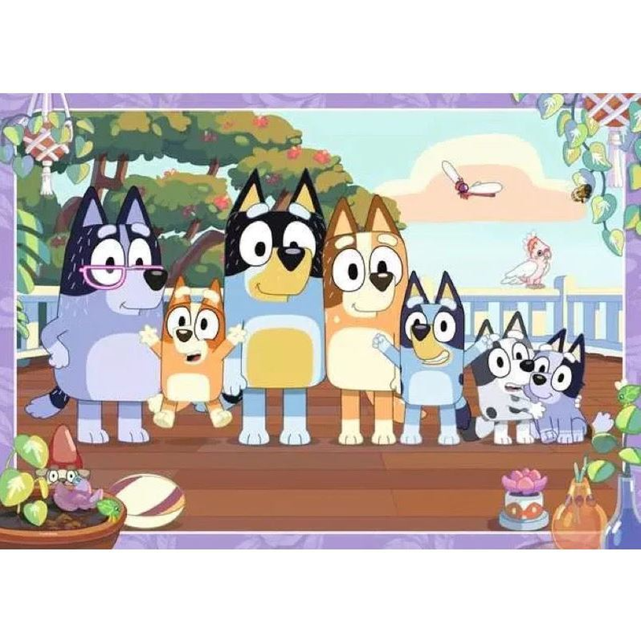 Ravensburger Puzzle Bluey Family Time Giant Floor 24 Piece