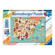 Ravensburger Map Of Spain And Portugal 100 Piece