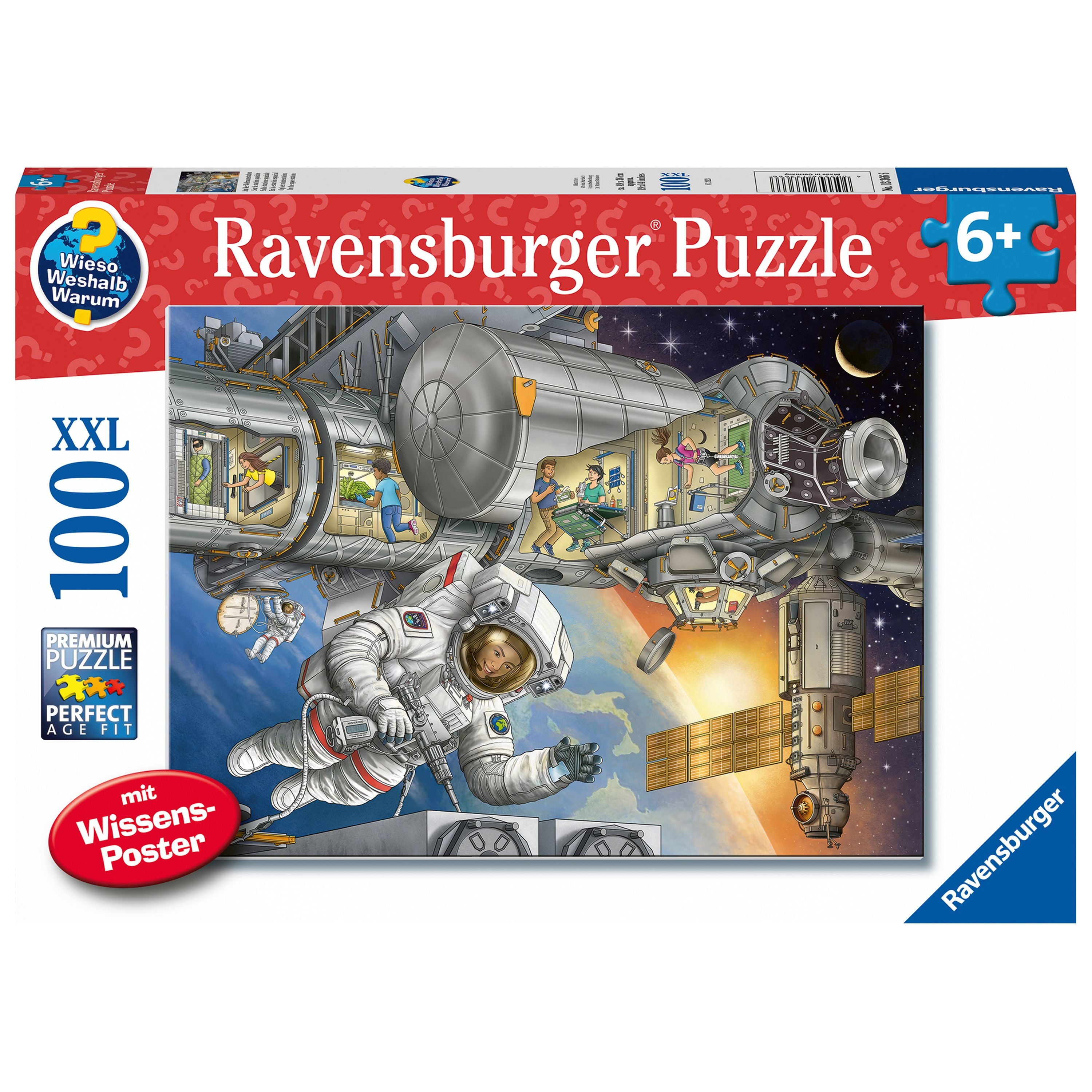 Ravensburger On The Space Station 100 Piece