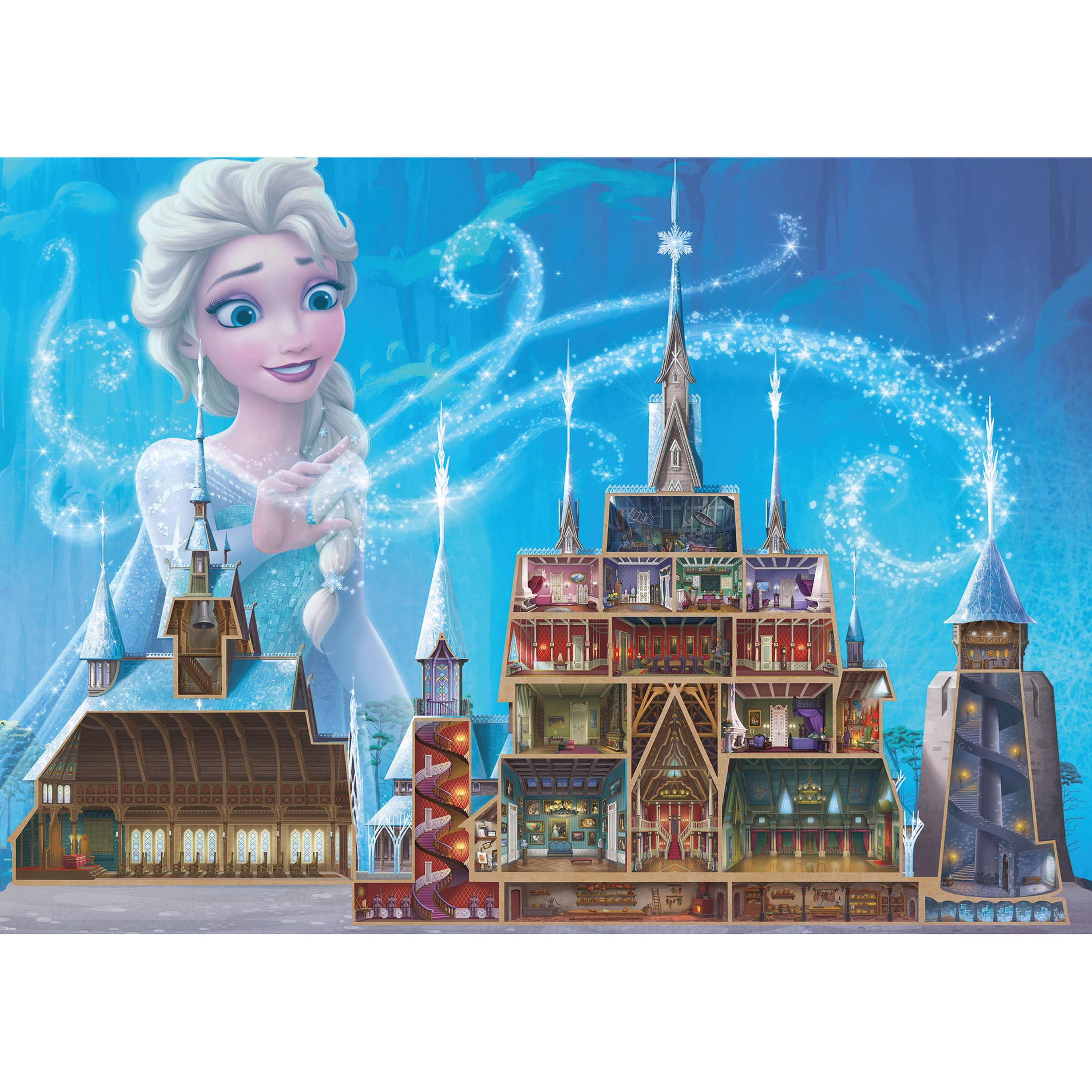 Ravensburger Disney Castles: Elsa 1000 Piece