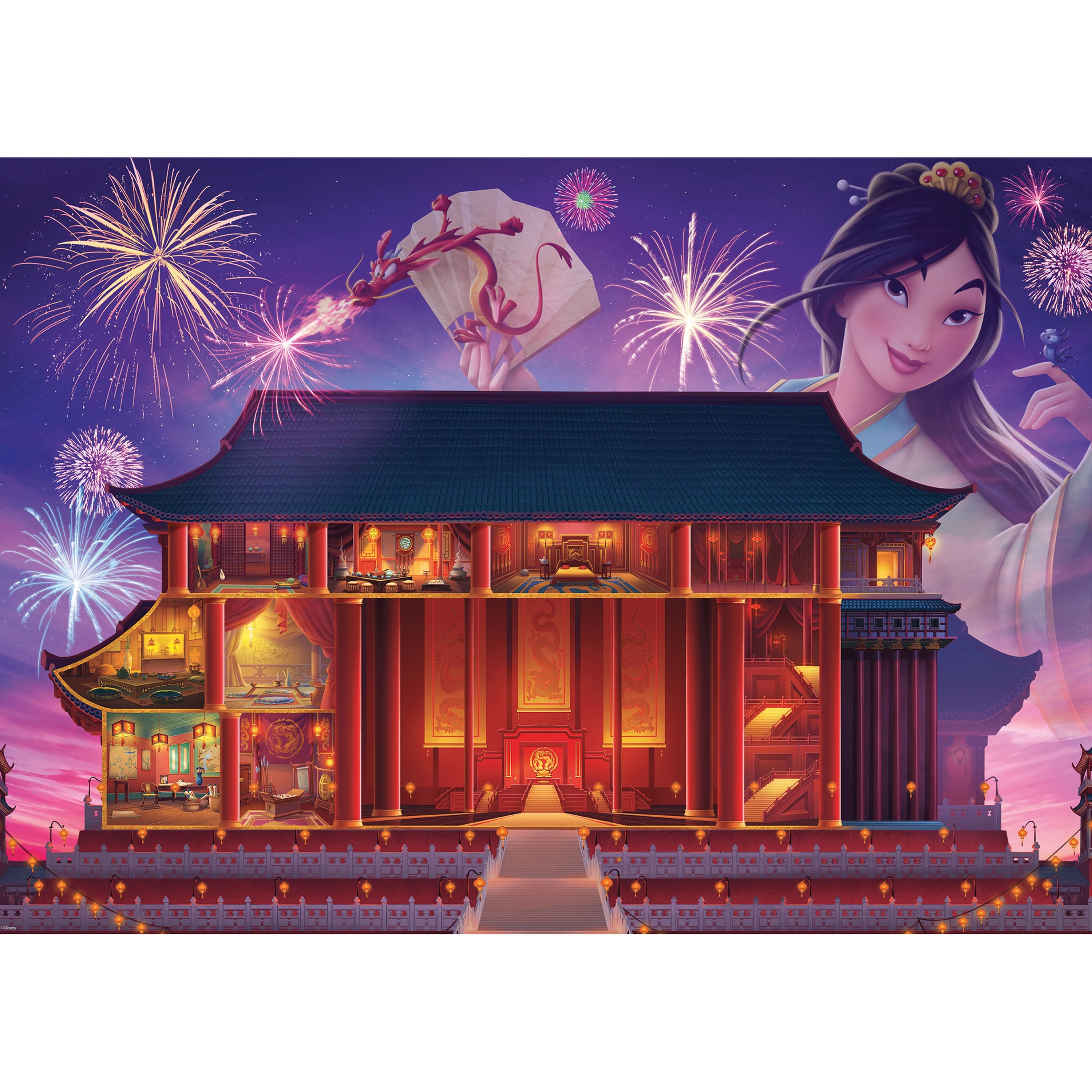 Ravensburger Disney Castles: Mulan 1000 Piece