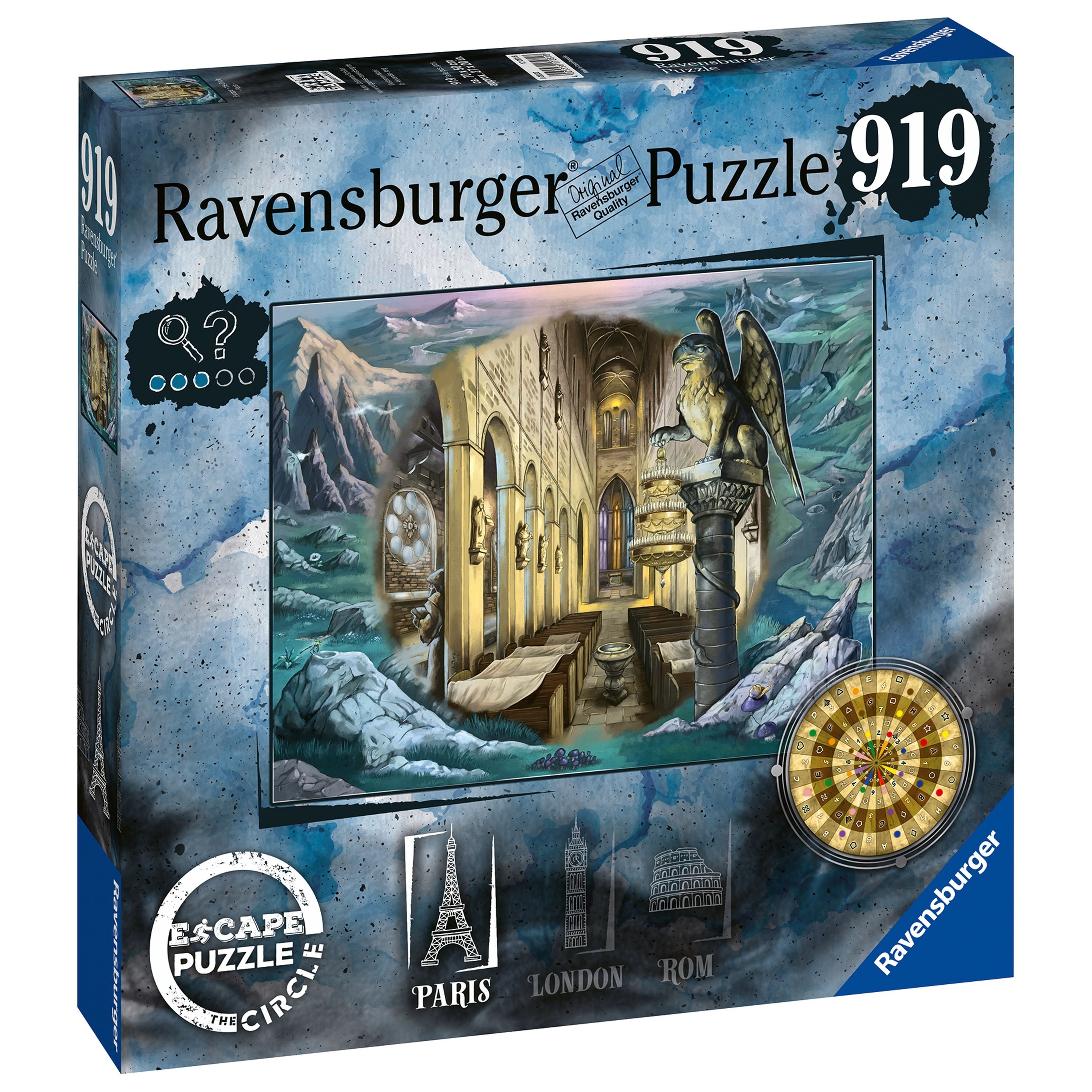 Ravensburger Escape The Circle Paris 919 Piece