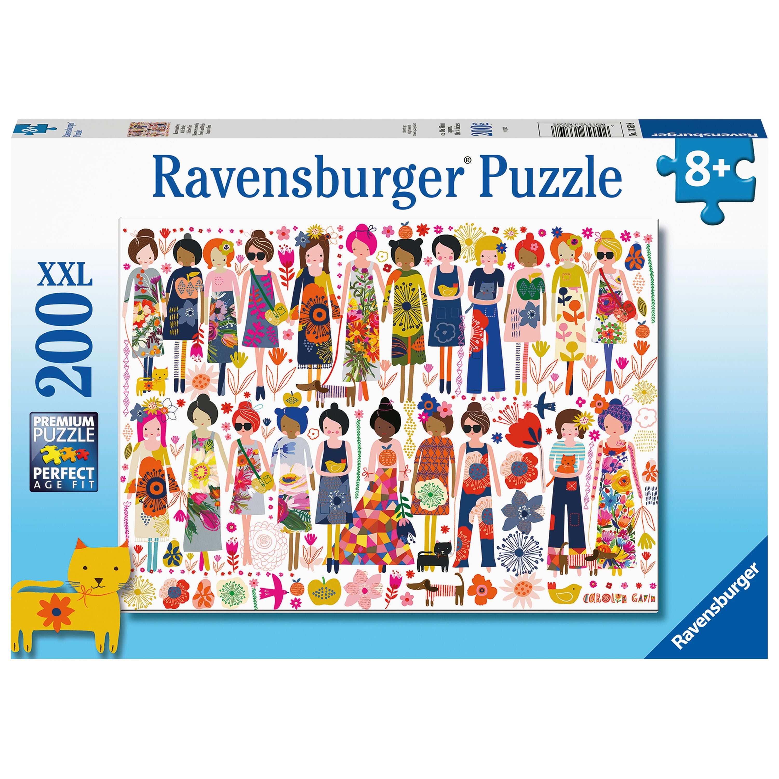 Ravensburger Flowers And Friends 200 Piece