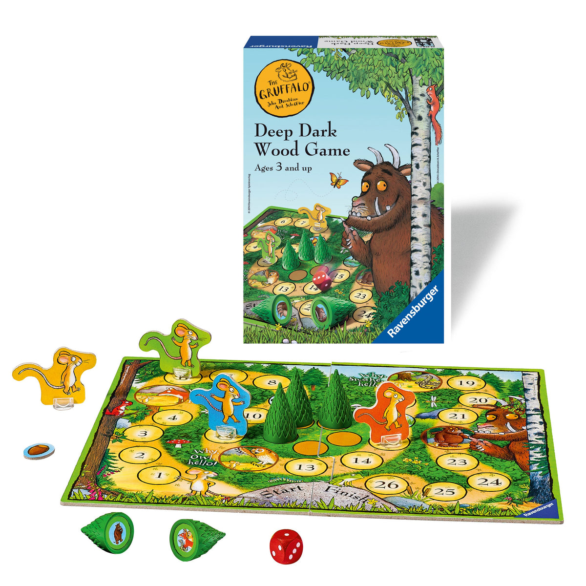 Ravensburger Gruffalo The Gruffalo Deep Dark Wood Game