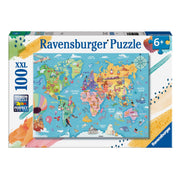 Ravensburger Map Of The World 100 Piece