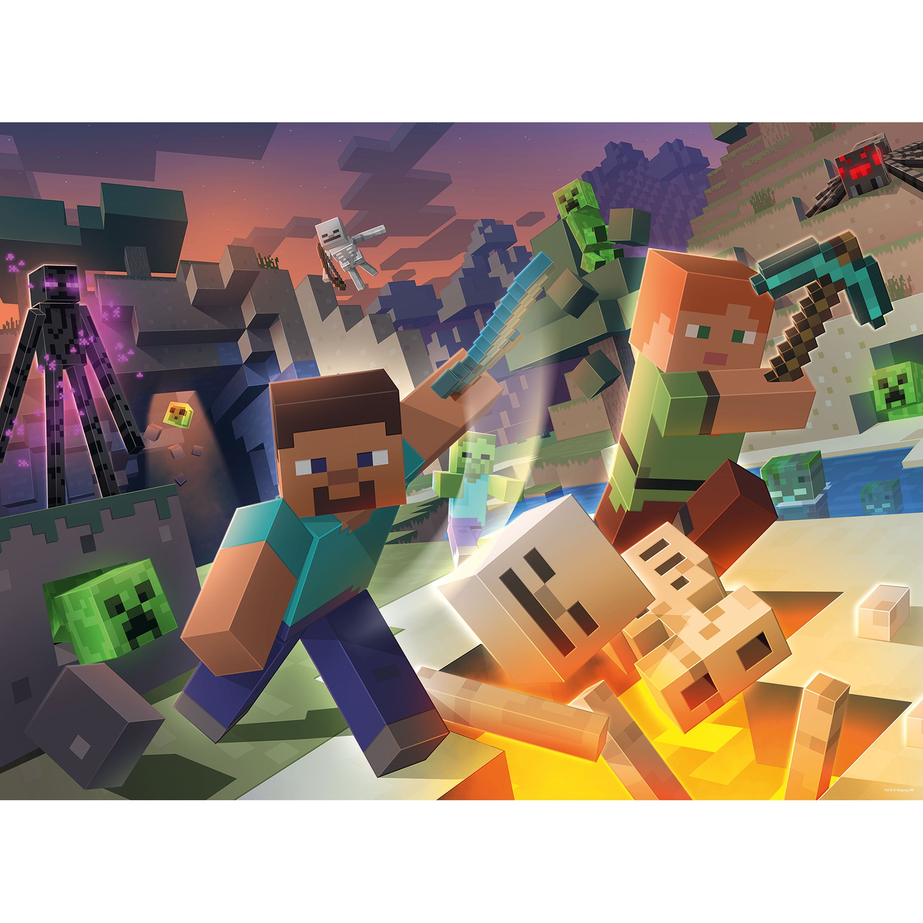Ravensburger Monster Minecraft 100 Piece