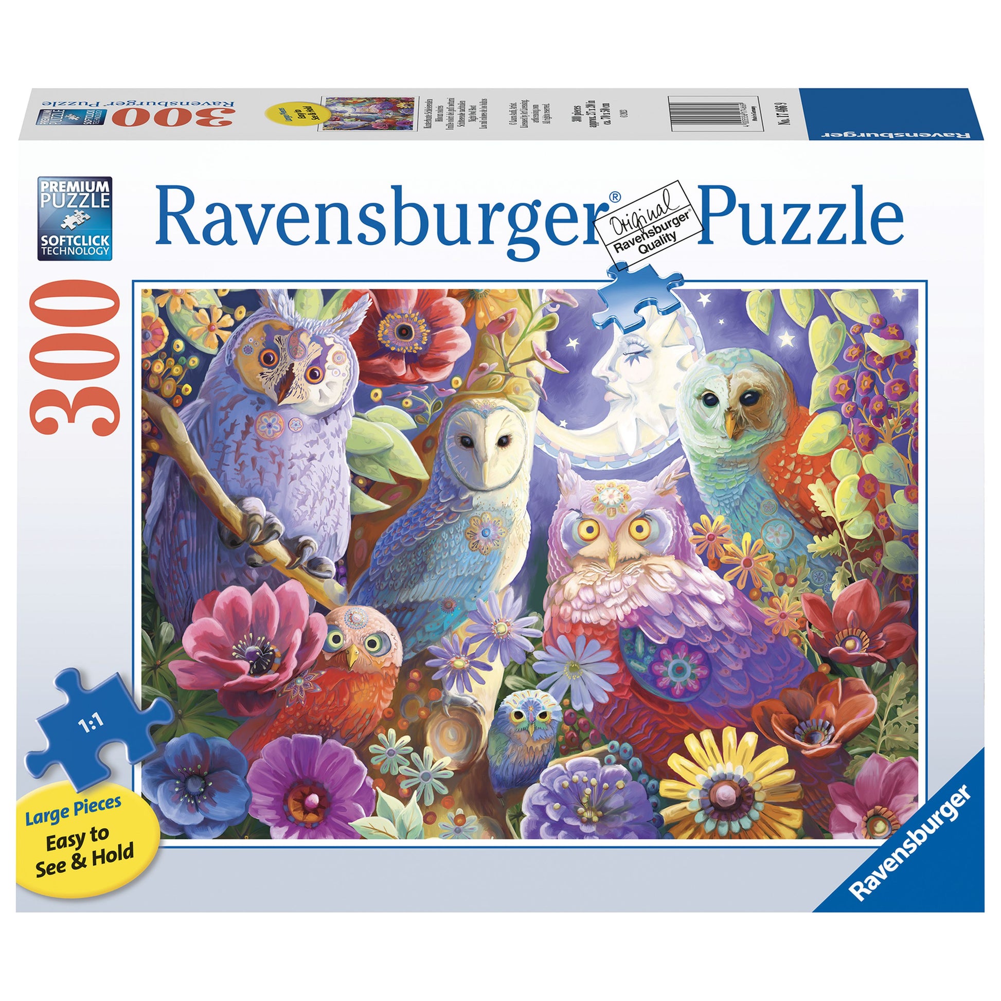 Ravensburger Night Owl Hoot Large 300 Piece - Toyworld Australia