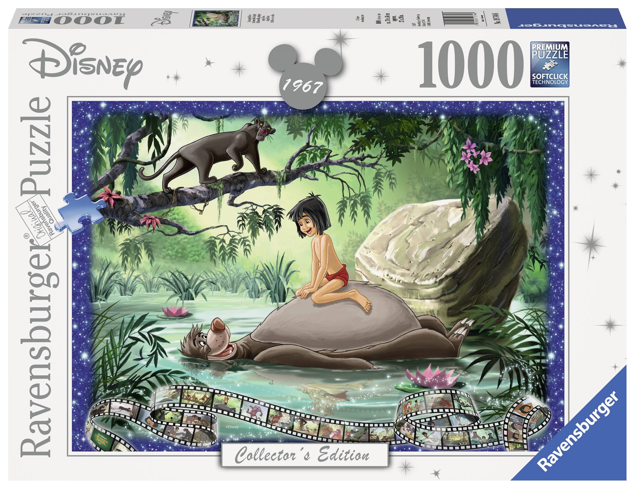 Ravensburger Disney Moments 1967 Jungle Book 1000 Piece
