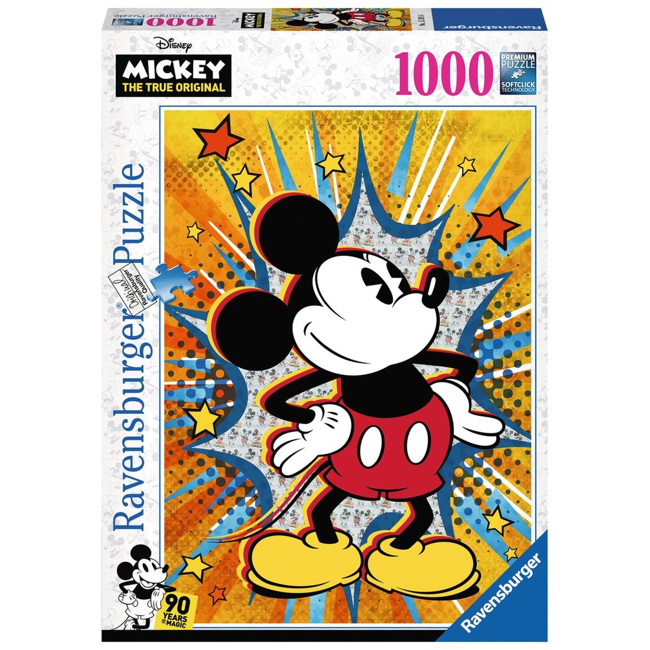 Ravensburger Disney Retro Mickey Mouse 1000 Piece - Toyworld Australia