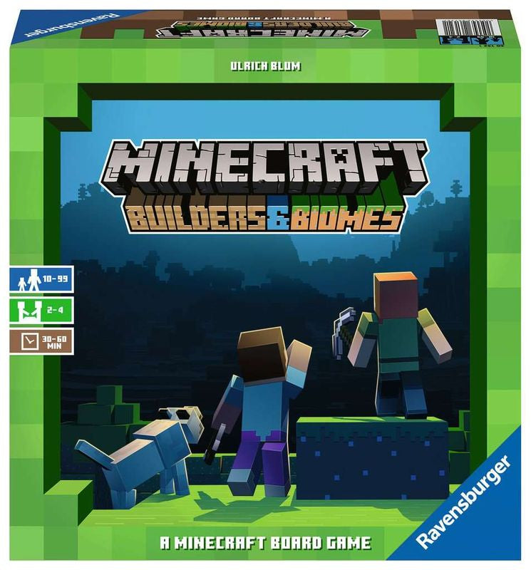 Ravensburger Minecraft Builders & Biomes Board Game