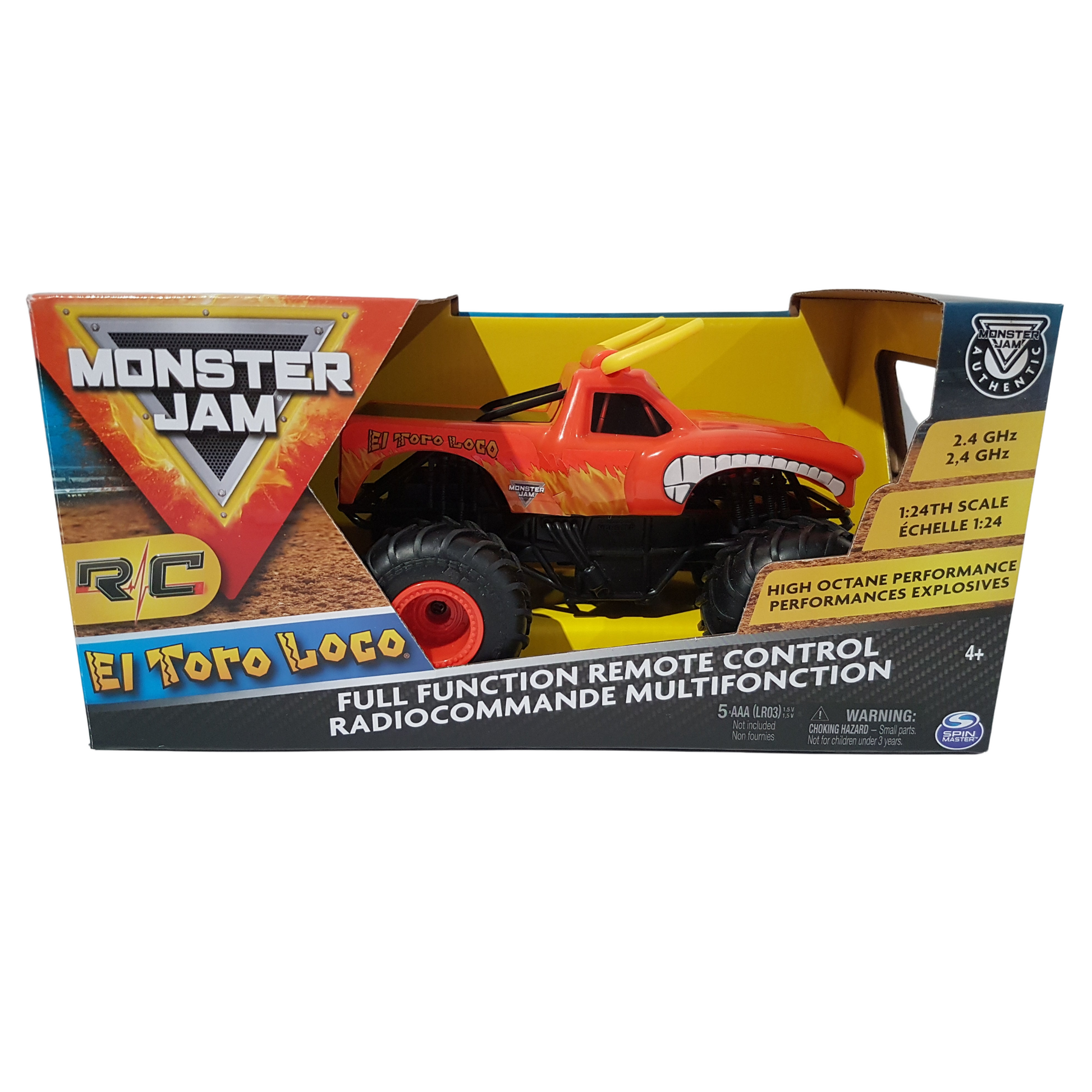 Monster Jam 1:24 RC Monster Truck El Toro Loco – Toyworld Australia