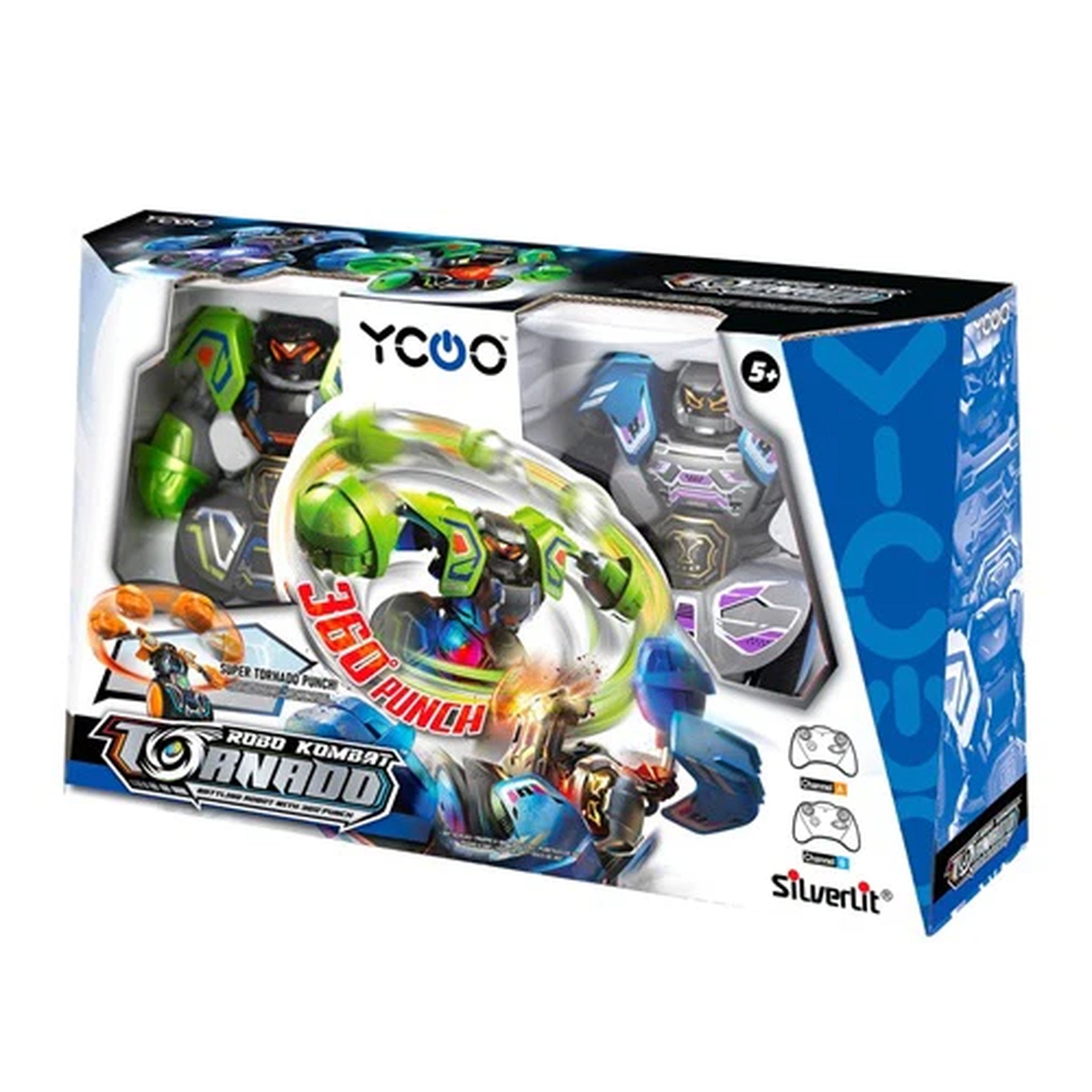 SilverLit Robo Kombat Spin Battle Pack - Tornado Assorted Styles