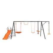 Action Spin N Slide Swing Set