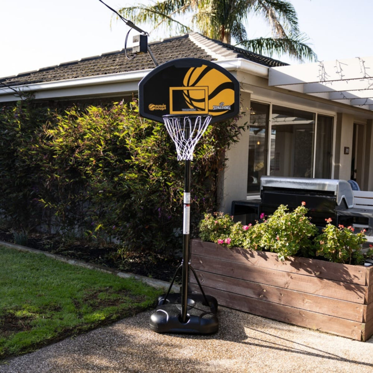 Spalding 32 Inch Eco Junior Aussie Hoops Portable Basketball System
