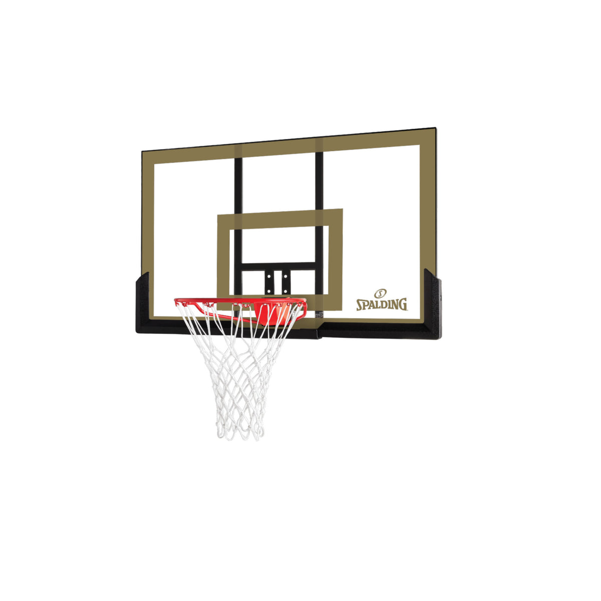 Spalding 44 Inch Acrylic Backboard Basketball System - Gold