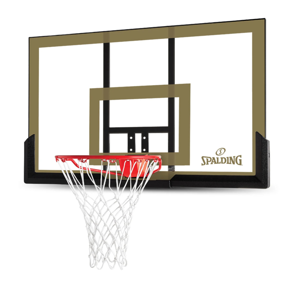 Spalding 44 Inch Acrylic Backboard Basketball System - Gold