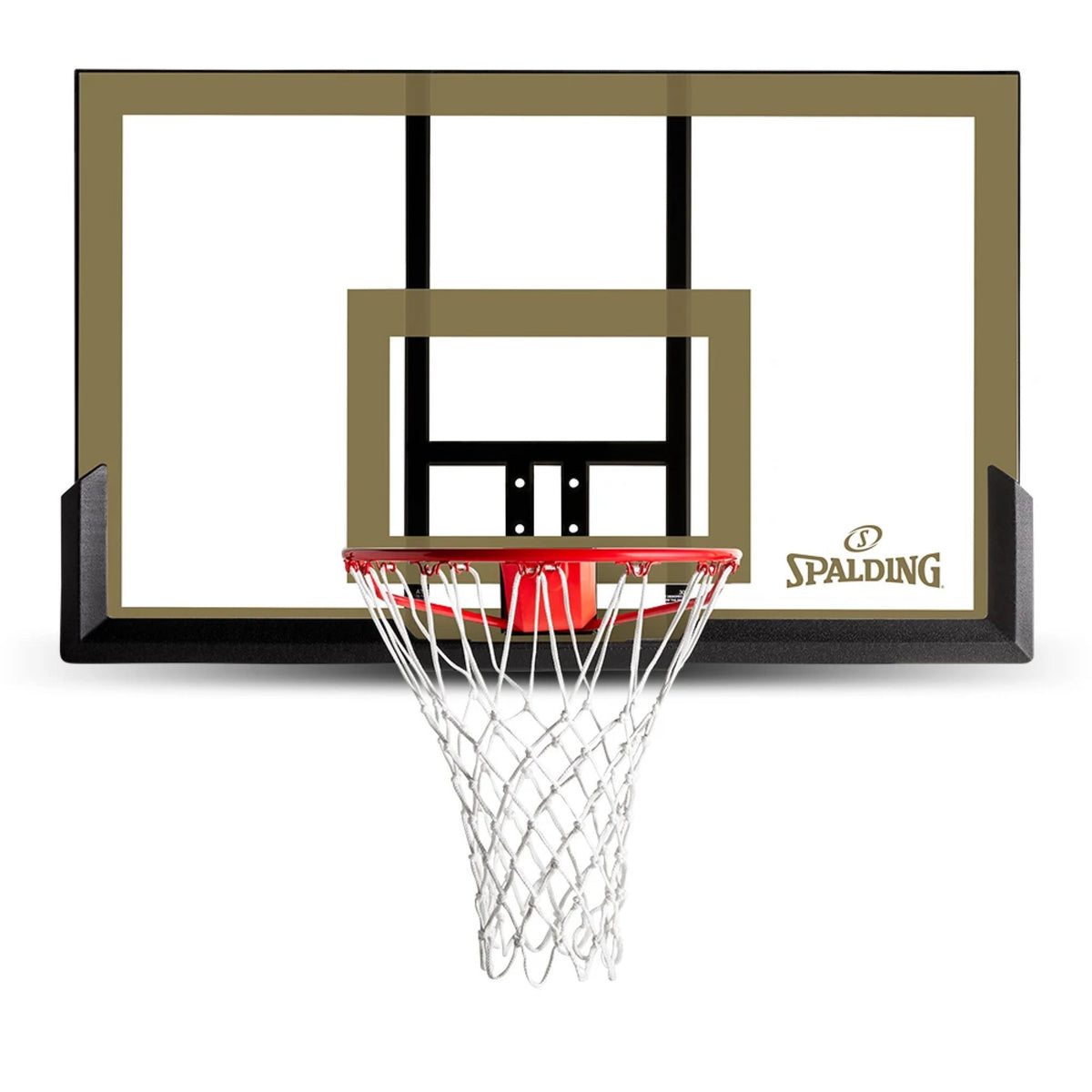 Spalding 44 Inch Acrylic Backboard Basketball System - Gold