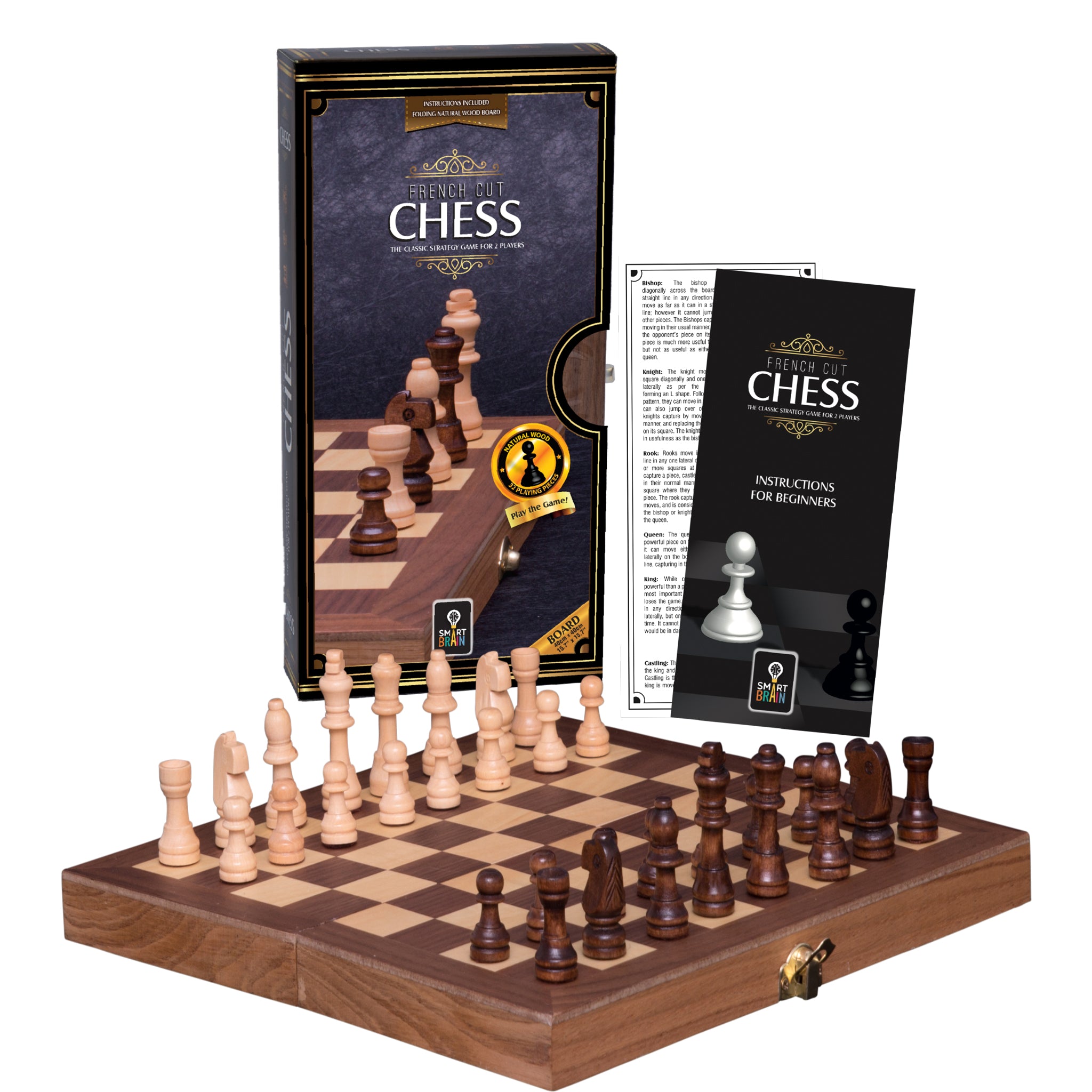 Smart Brain French Cut Chess