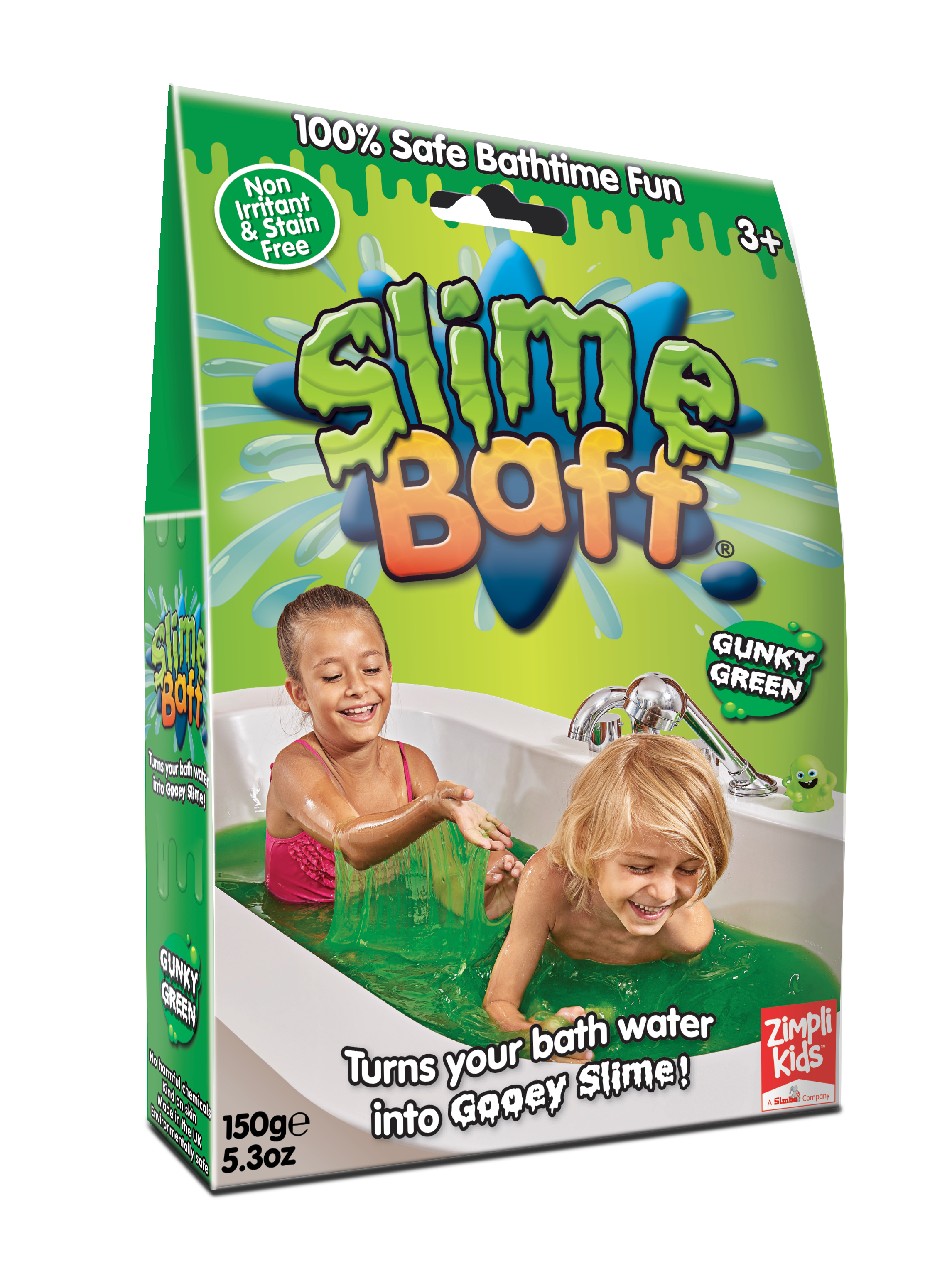 Zimpli Kids Slime Baff Gunky Green