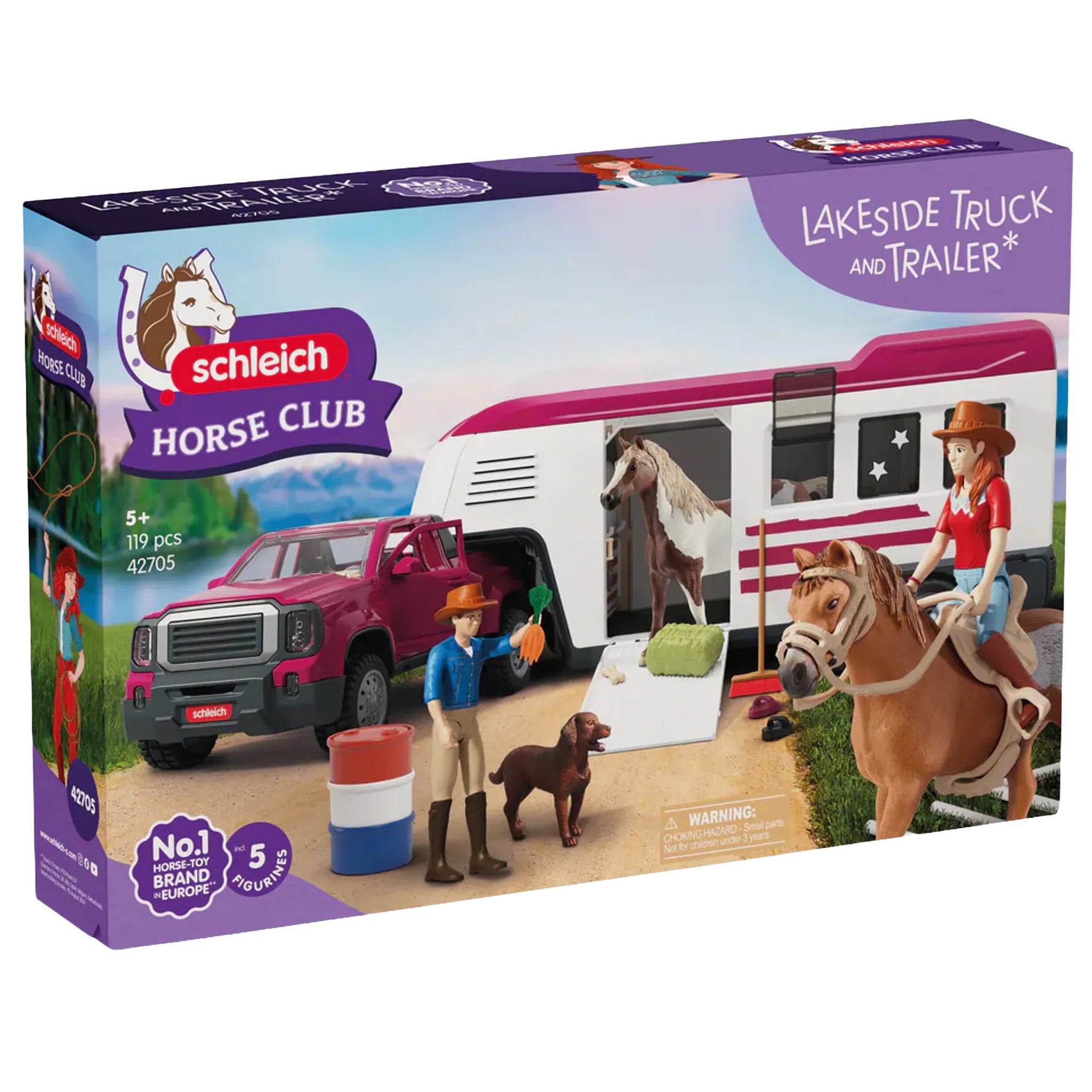 Schleich Horse Club Lakeside Truck and Trailer Playset