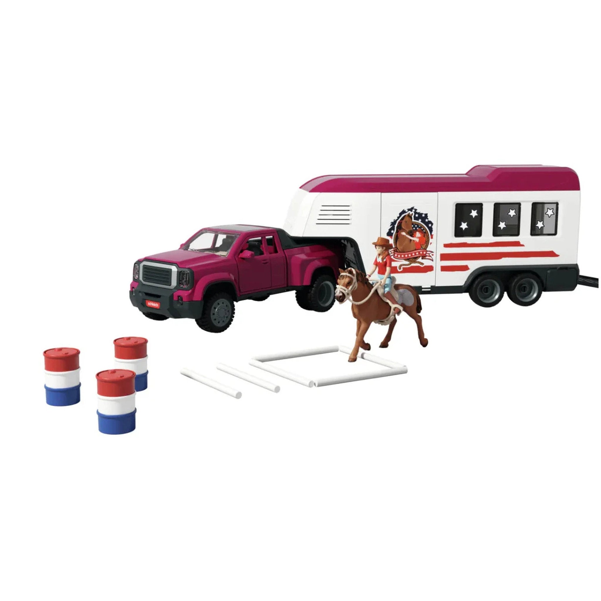 Schleich Horse Club Lakeside Truck and Trailer Playset