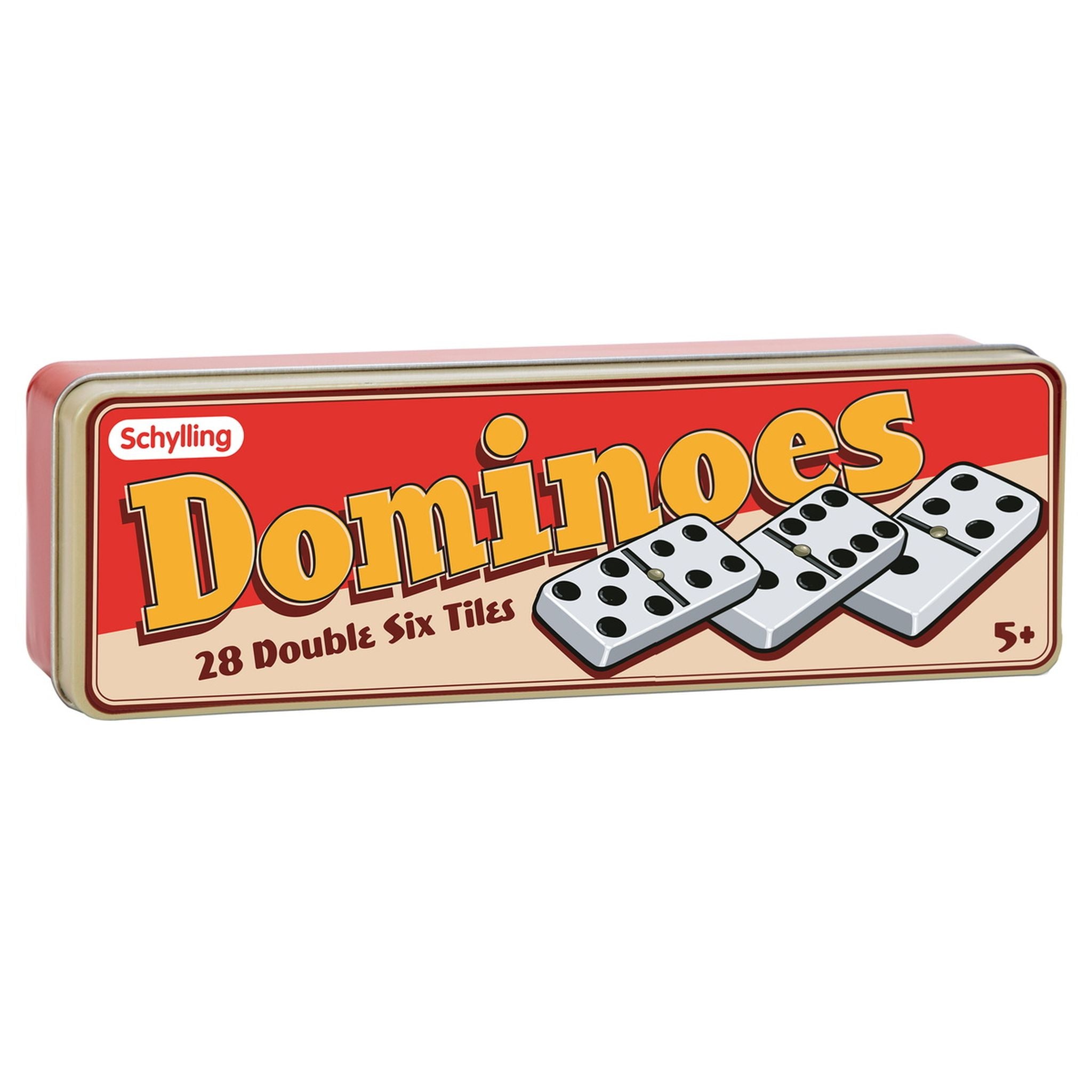 Schylling Dominoes Tin Box