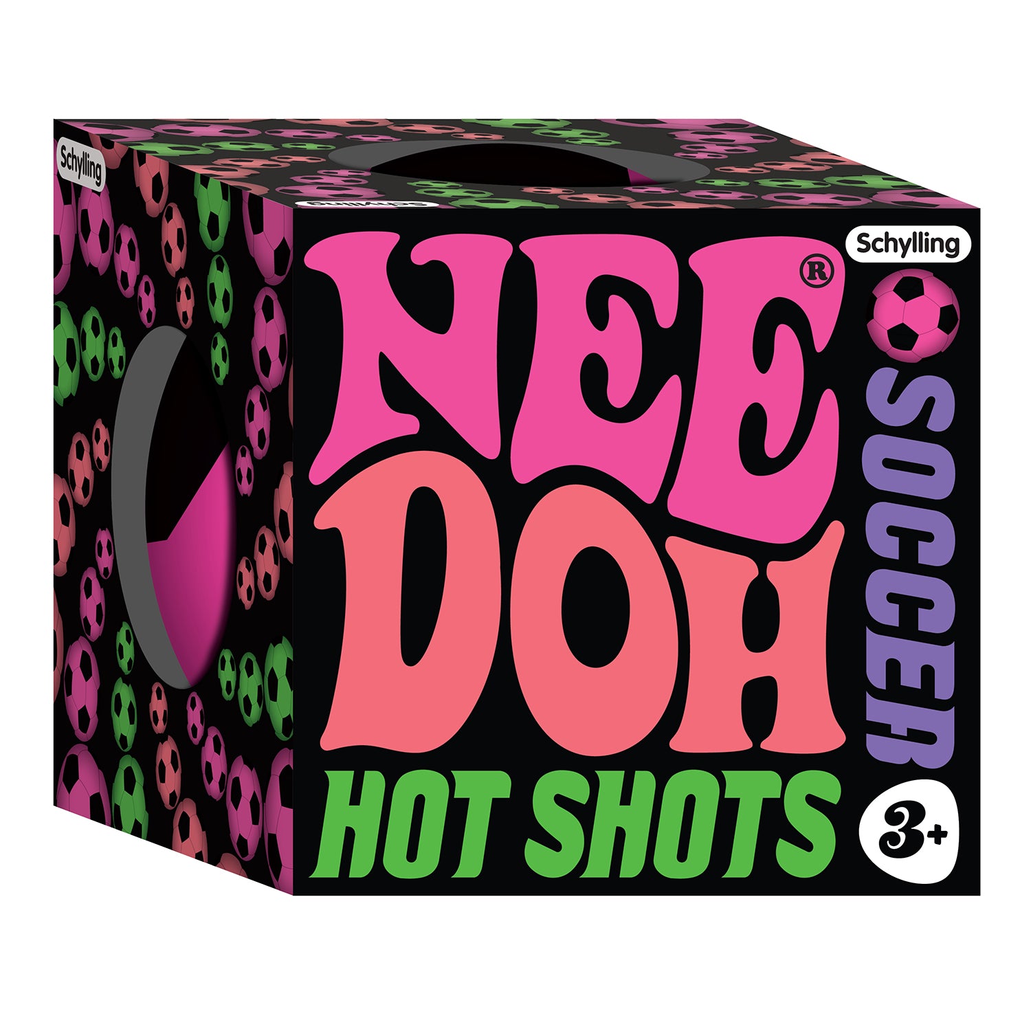 Schylling NeeDoh Hot Shots Soccer Ball Assorted Styles