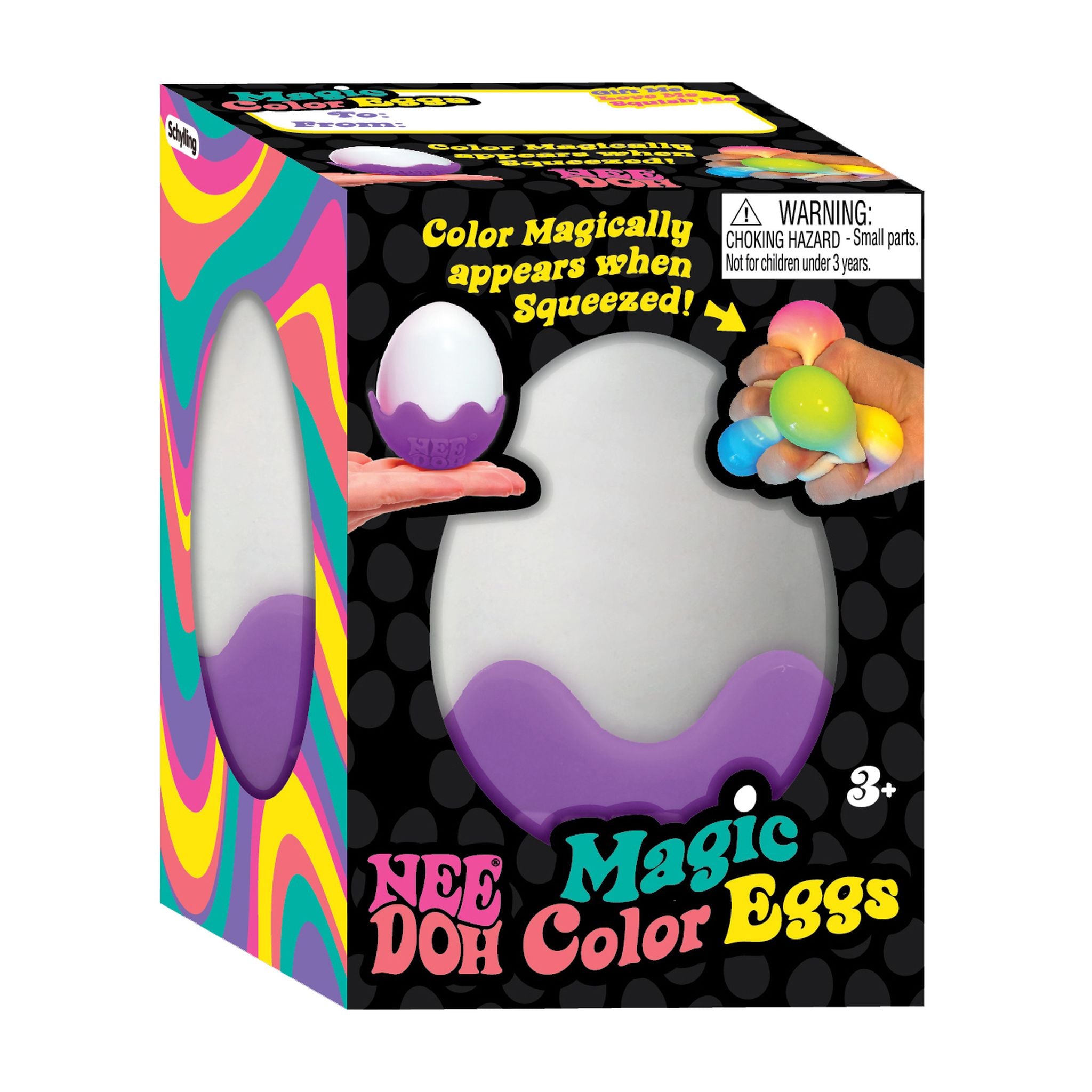 Schylling NeeDoh Magic Colour Egg Assorted Styles