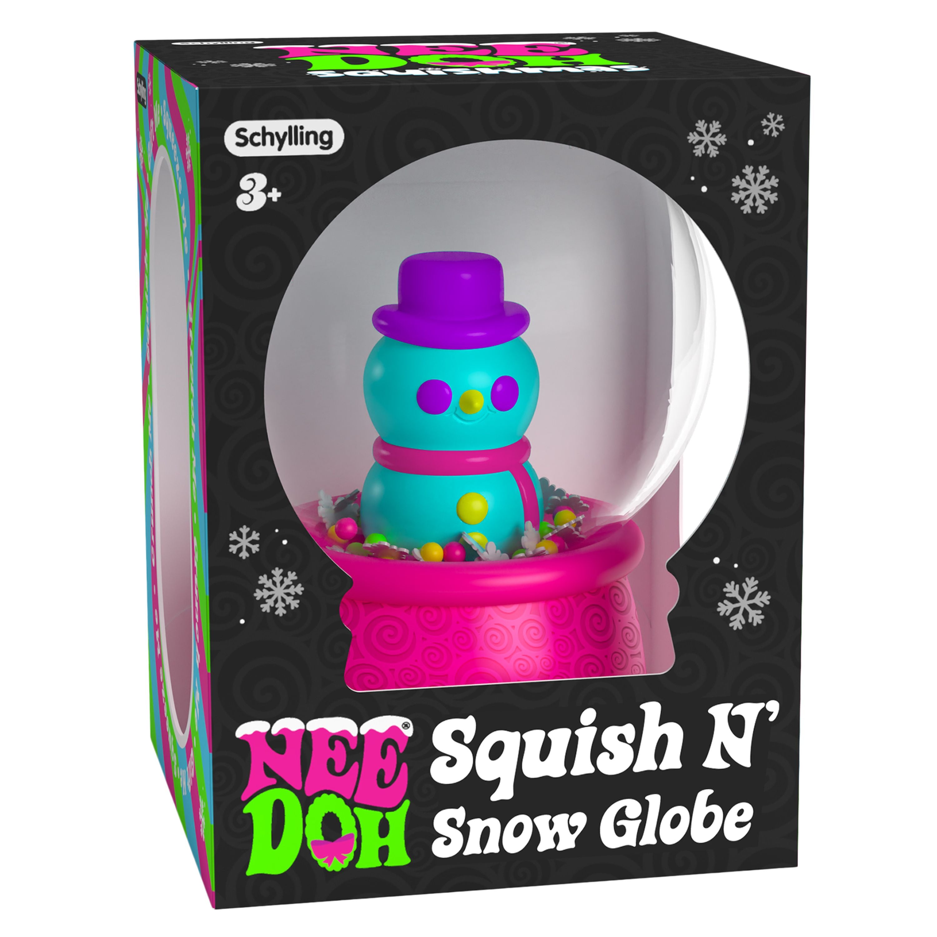 NeeDoh Squish N Snow Globe Assorted Styles