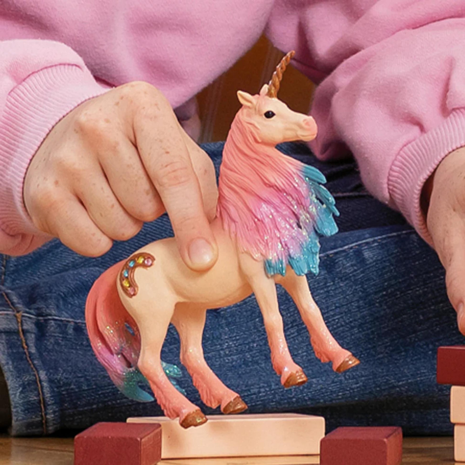 Schleich Bayala Marshmallow Unicorn Mare - Toyworld Australia