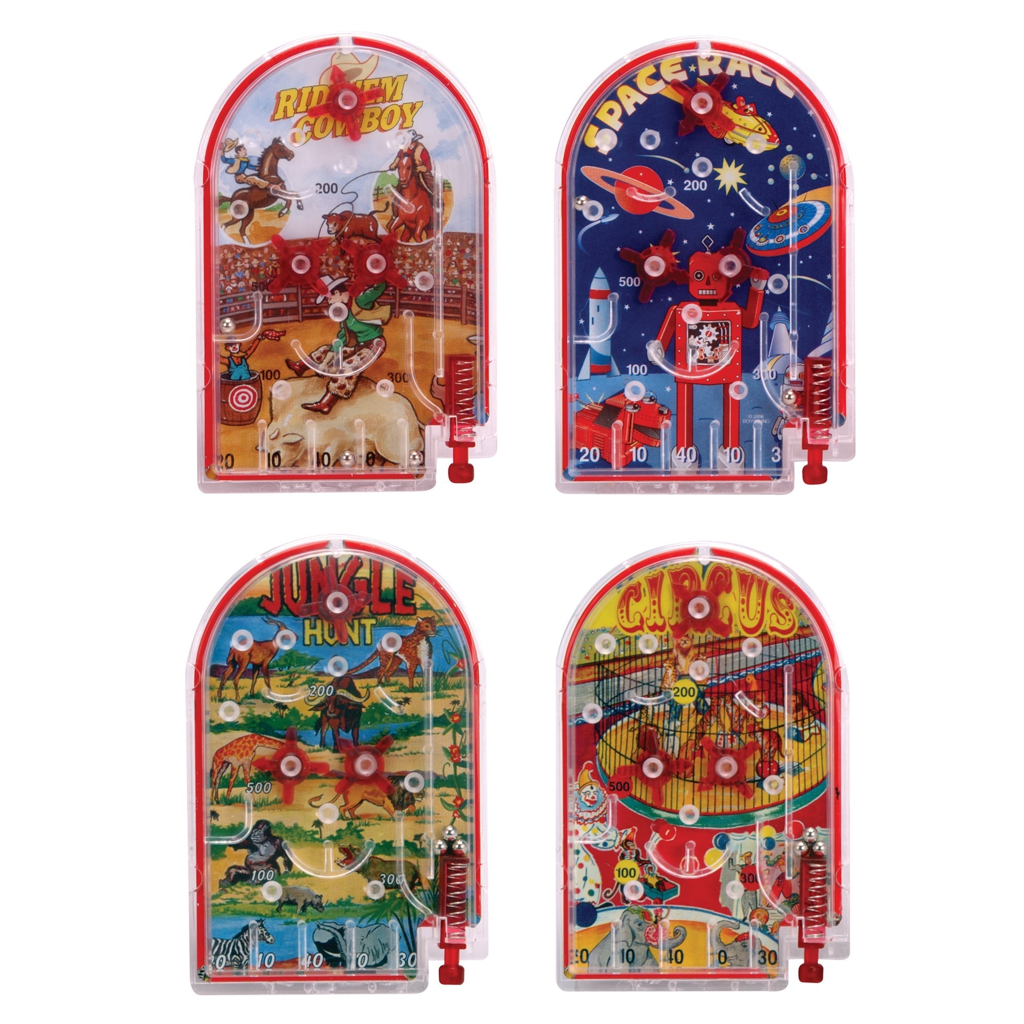 Schylling Classic Mini Pinball Games Assorted Styles