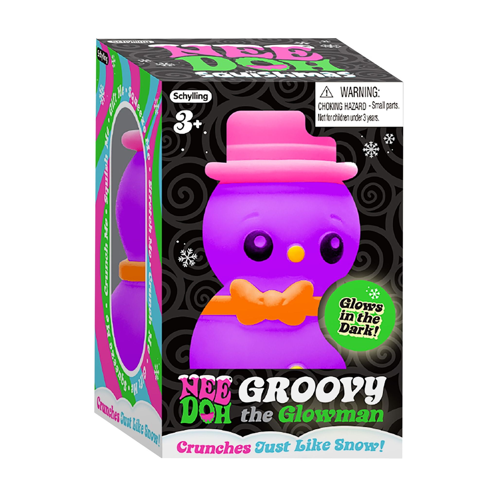 Schylling NeeDoh Groovy The Glowman Assorted Styles
