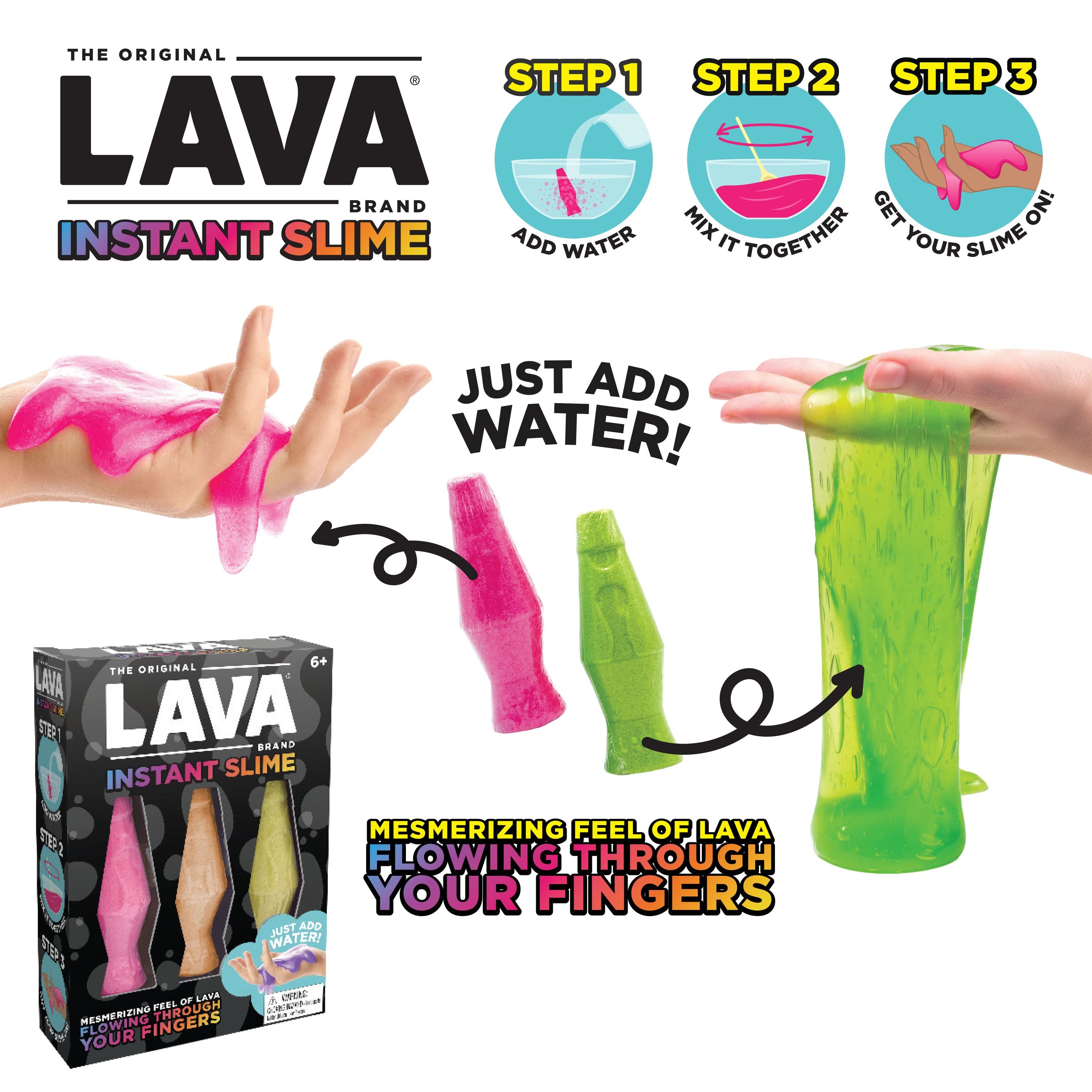 Lava Instant Slime DIY Set Assorted Styles