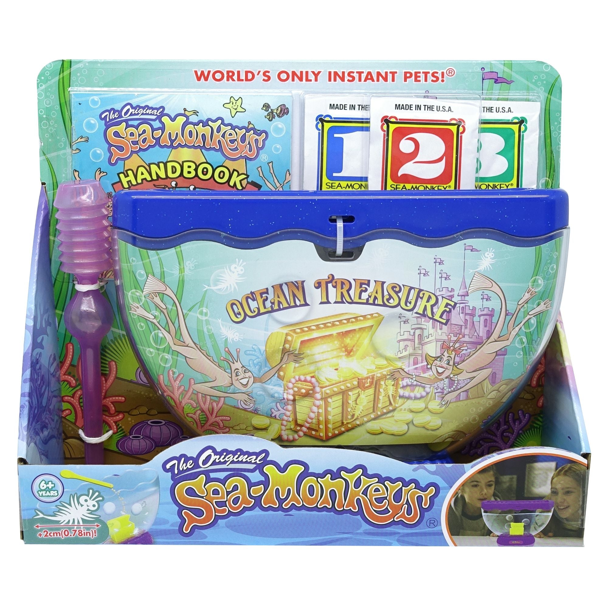 Sea-Monkeys Ocean Treasure Assorted Styles – Toyworld Australia