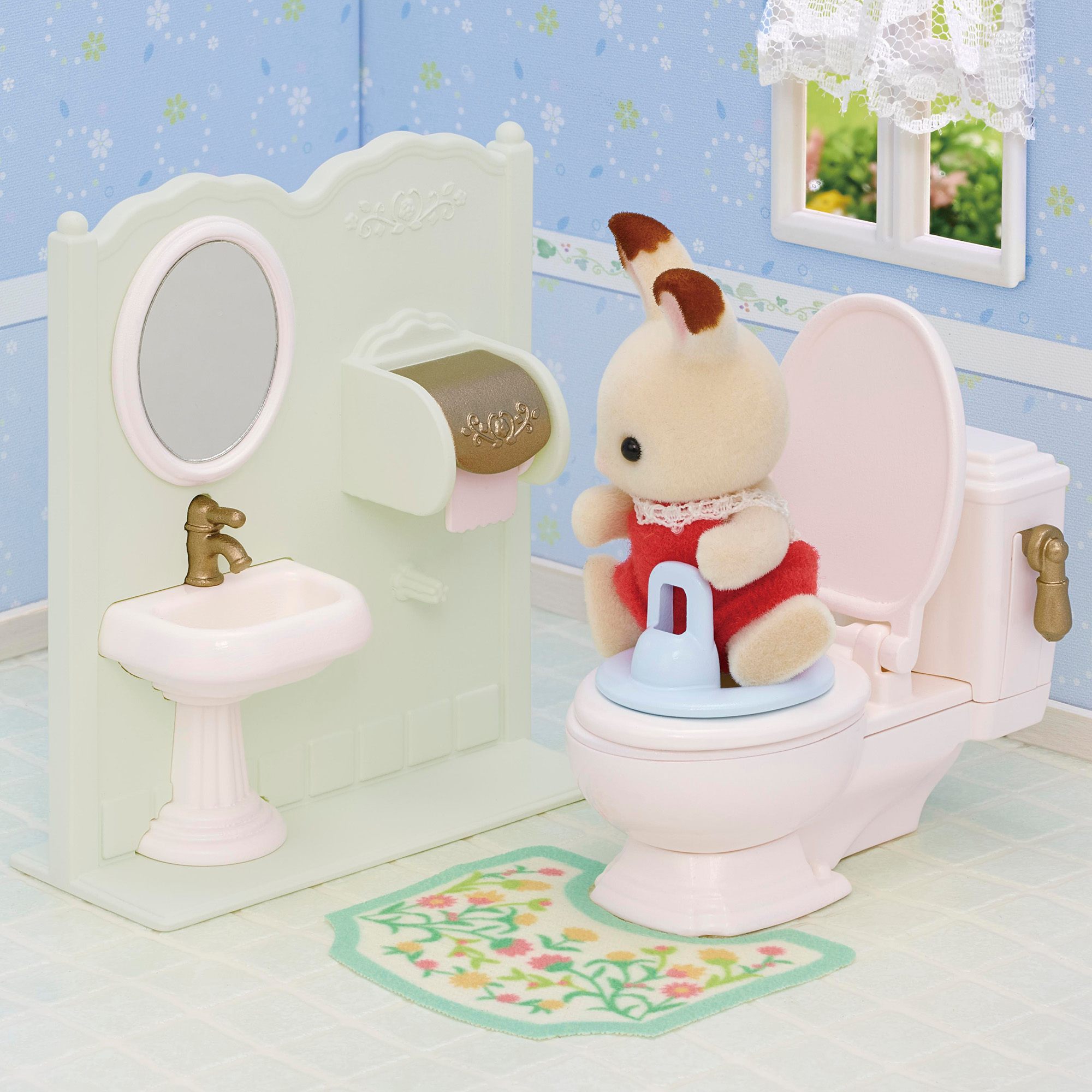 Sylvanian Families Toilet Set