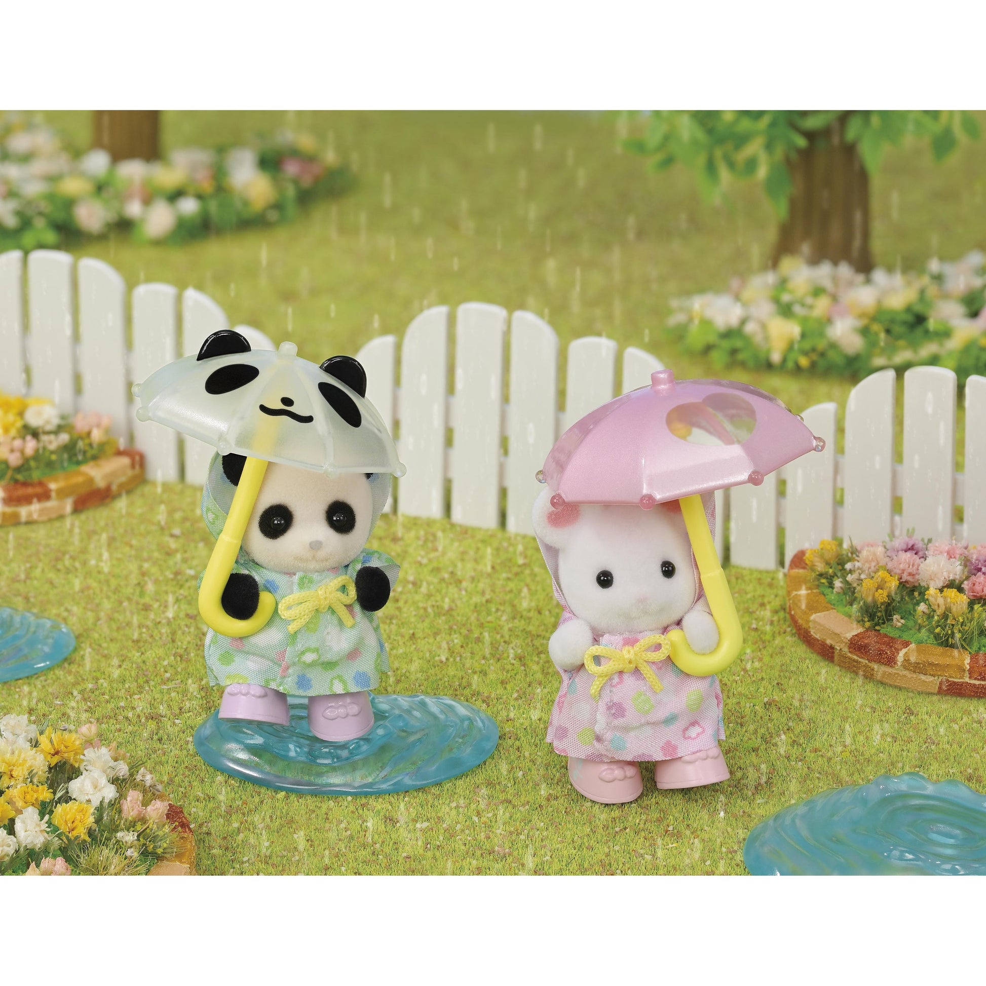 Sylvanian Families Nursery Friends - Rainy Day Duo - Toyworld Australia